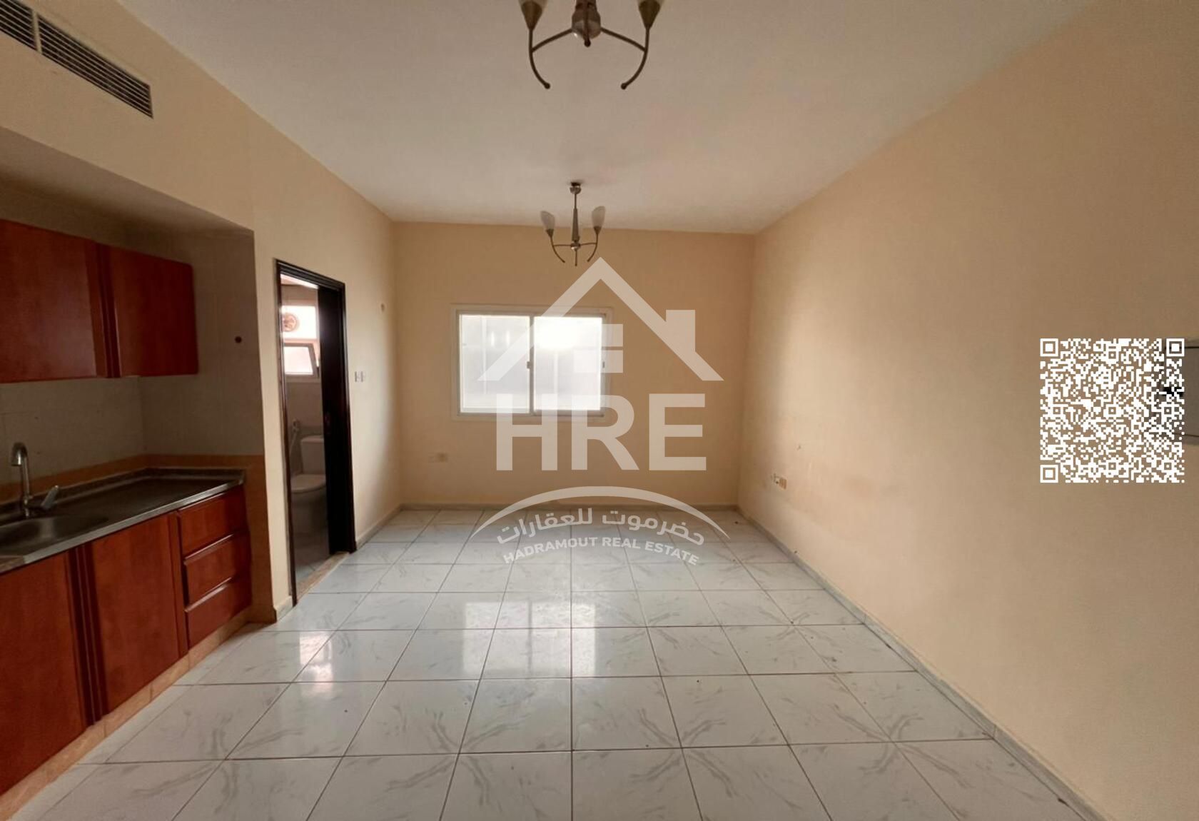 Spacious studio apartment for rent in Al Jurf 1
