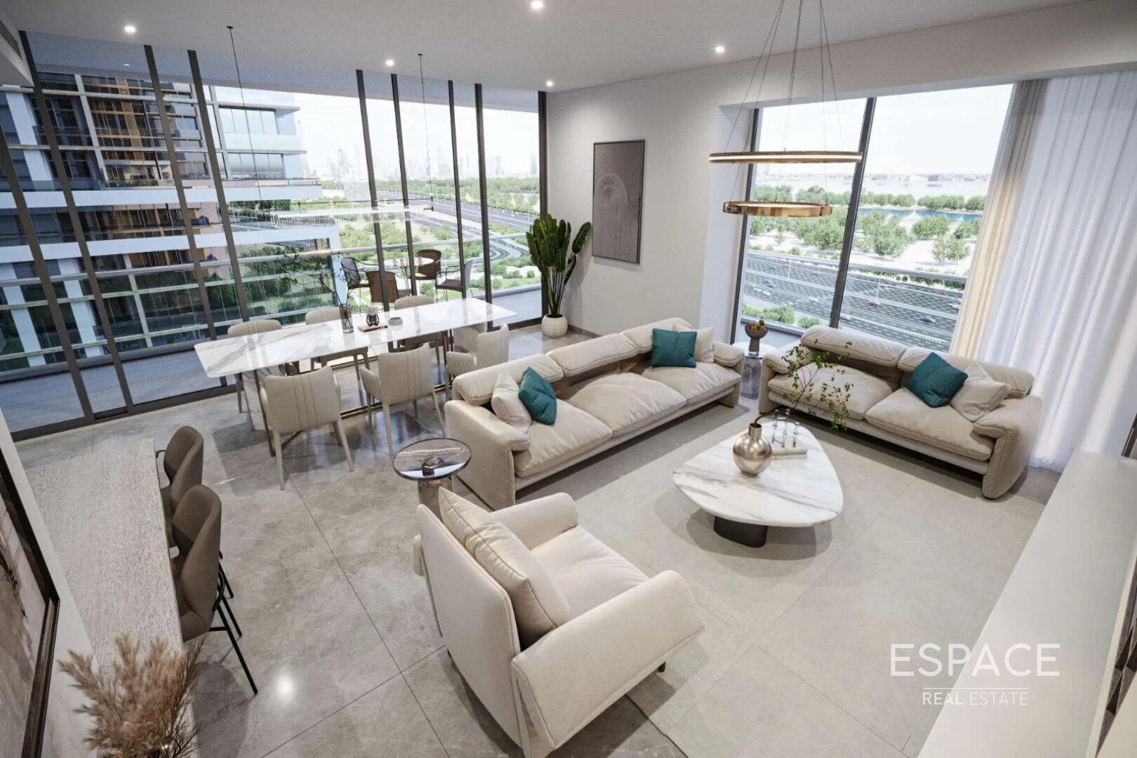Spacious Layout | Balcony | Lake View
