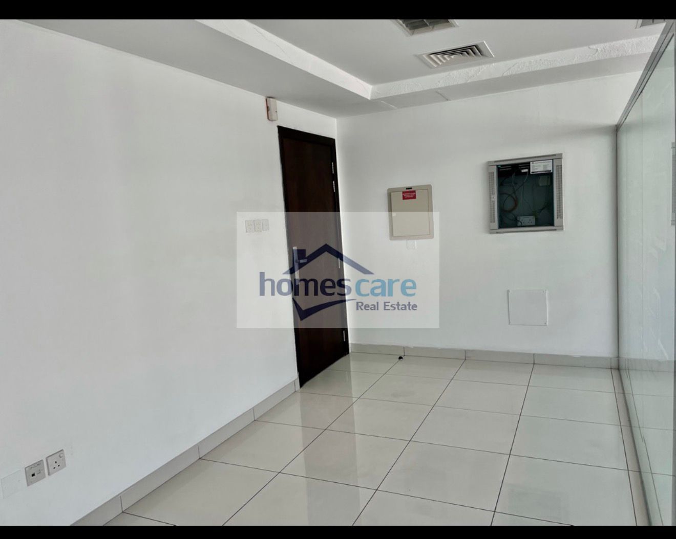 Fitted Office with Glass Partition in Al Barsha