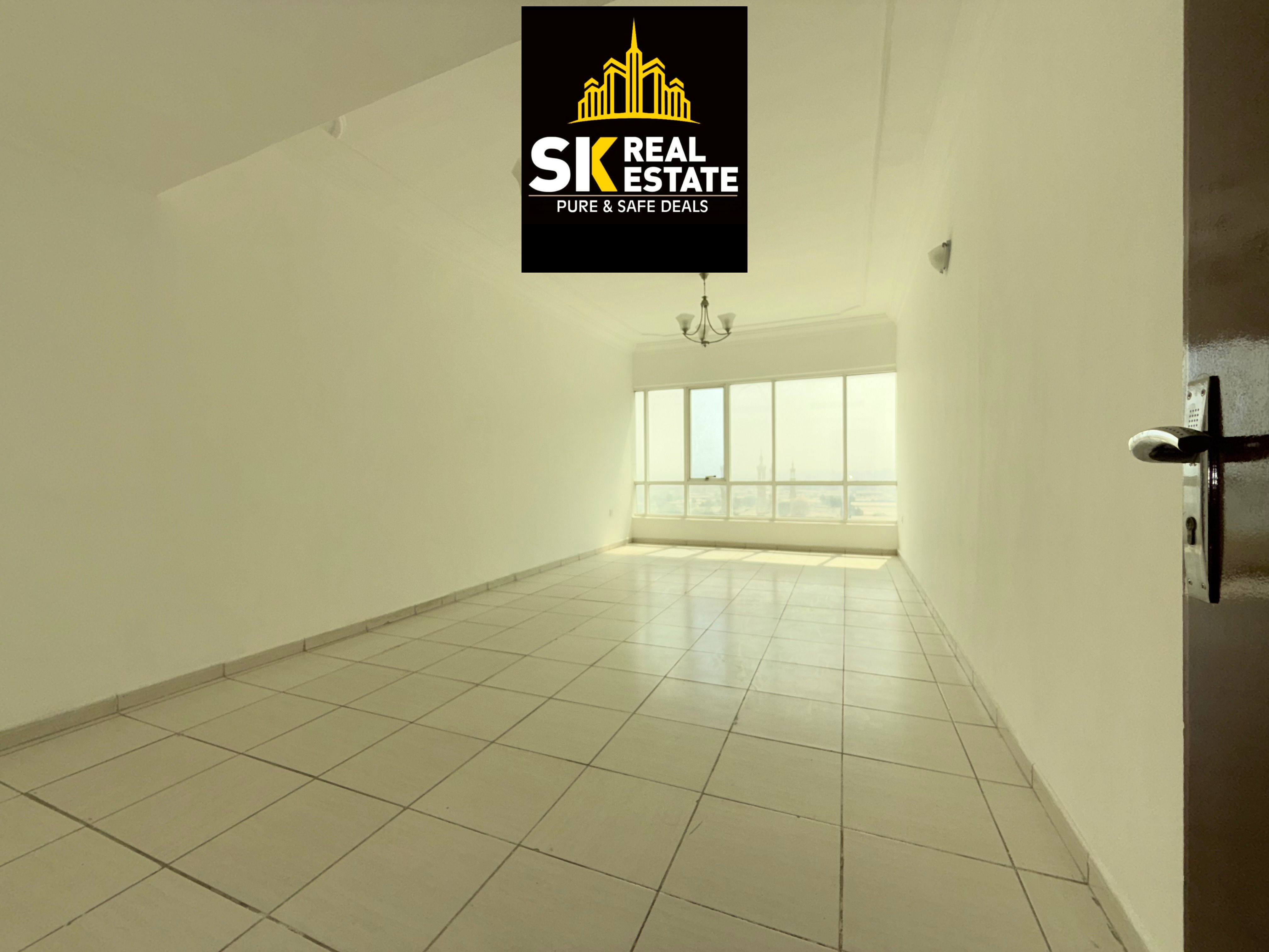 READY TO MOVE TWO BHK WITH BUILT IN WARDROBES WITH GYM POOL EASY TO DUBAI EXCESS