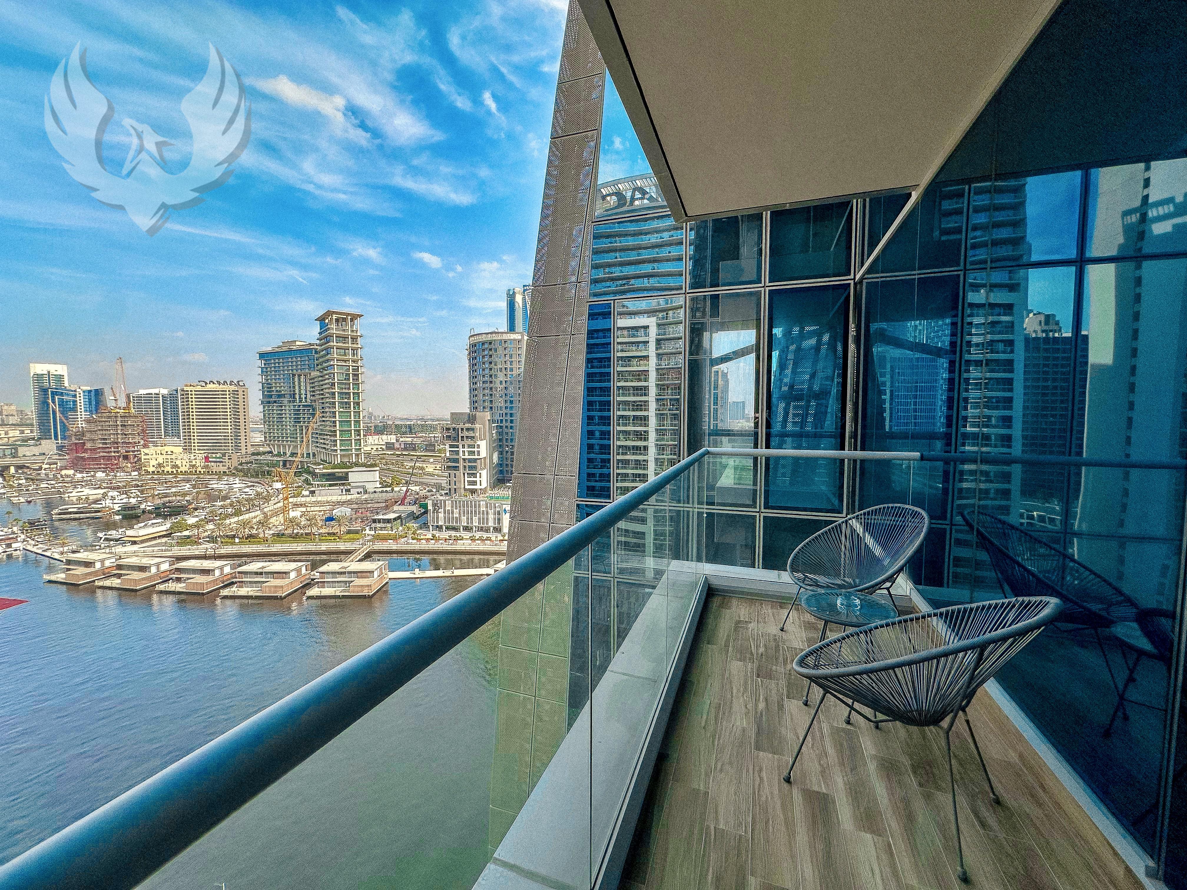 Canal View - Higher Floor - Fully Furnished