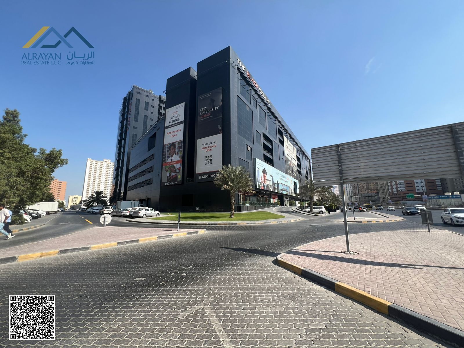 Corner residential and commercial land G+8 freehold ownership for all nationalities