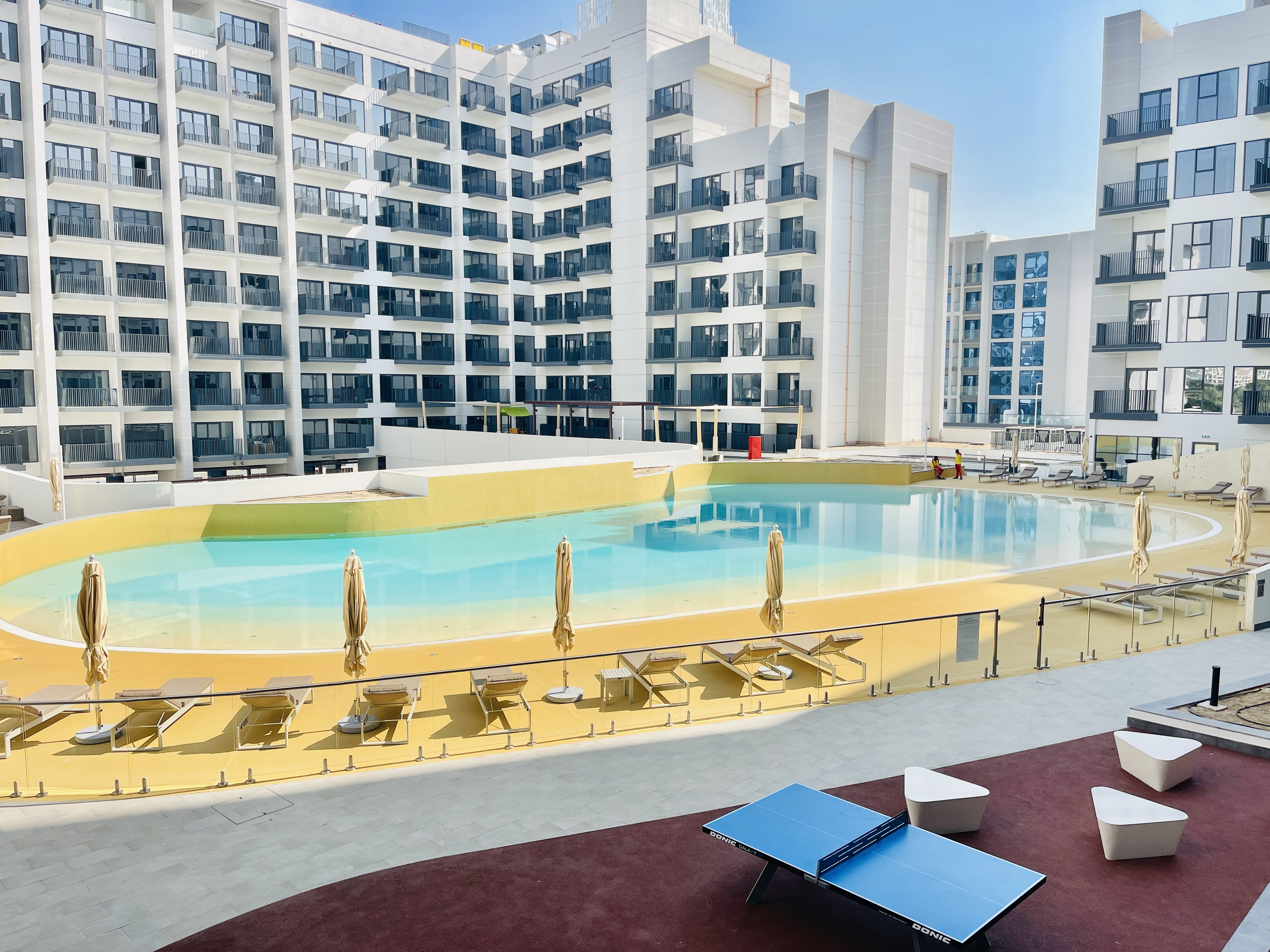 Brand New | Chiller Free Studio | Stunning Pool View | Premium Living at Azizi Miraj