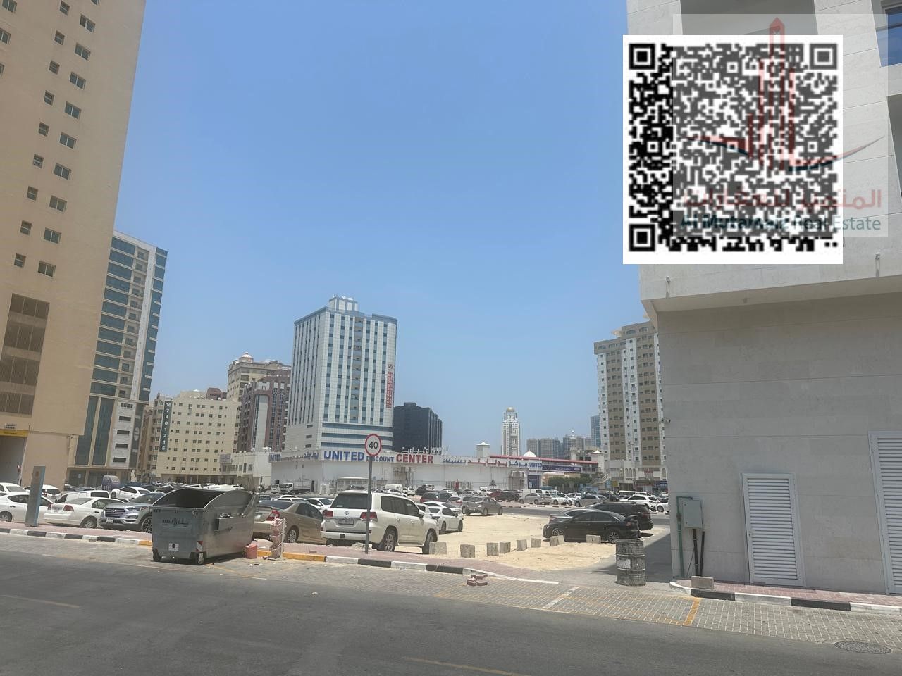 For sale: Commercial land in Ajman Emirate in a prime location, Al Nuaimiya 2 area, Kuwait Street