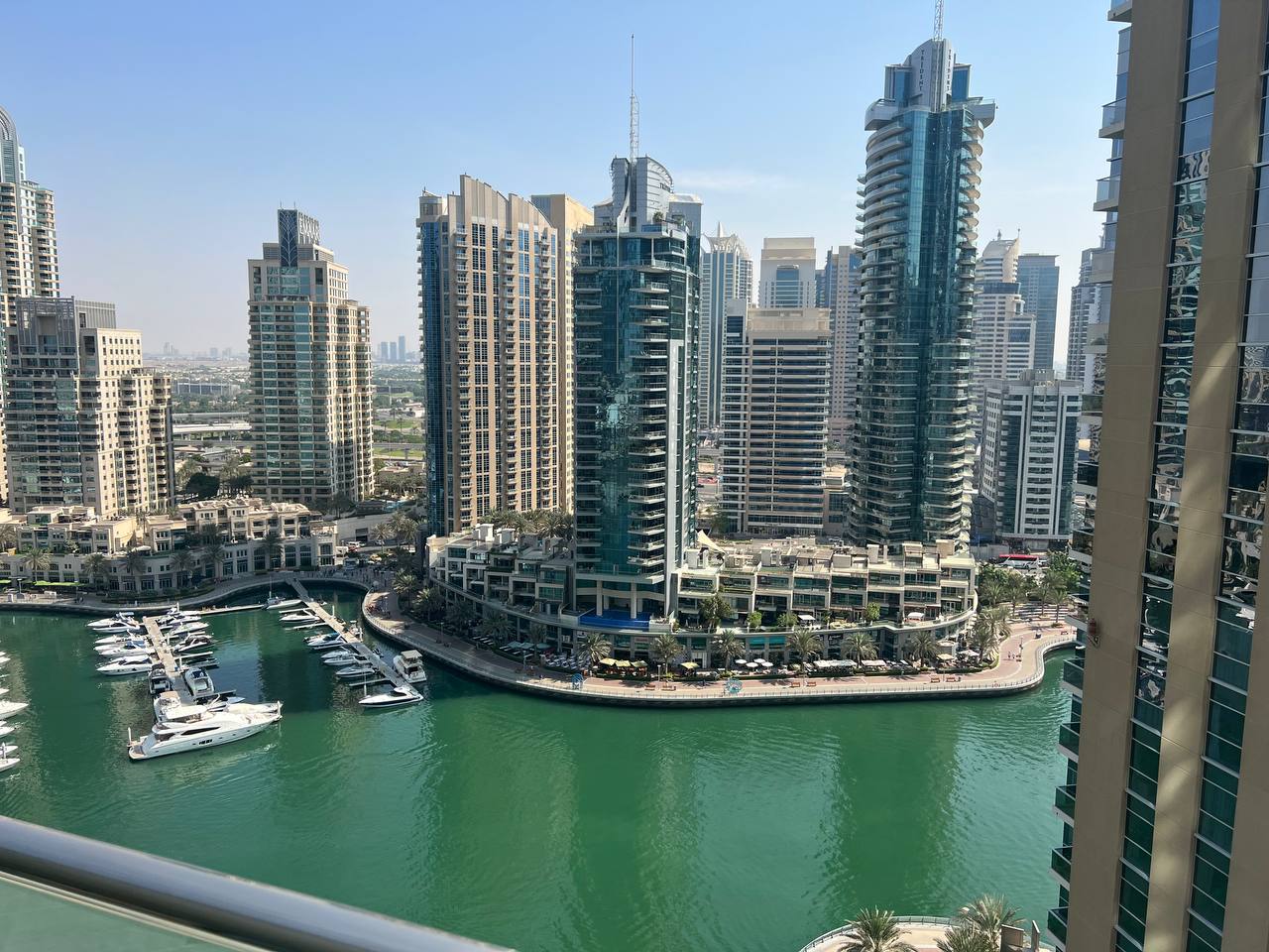 Fully Furnished | Large 1 BR | Full Marina View