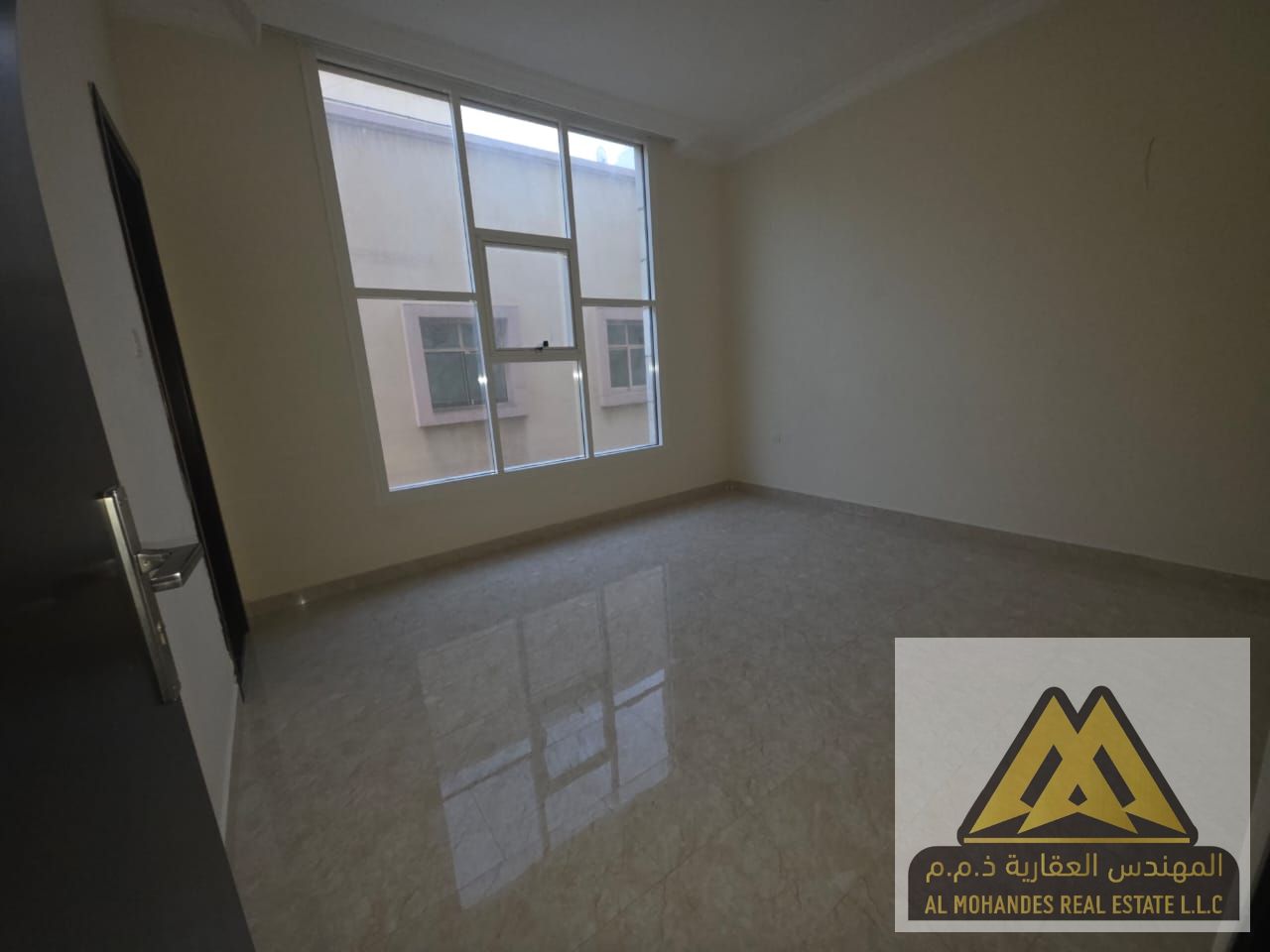 1-Bedroom apartment for rent in Al Jurf 3 – 2 bathrooms, balcony, spacious living, clean finishing, quiet building, AED 28,000/year, 4–6 cheques.