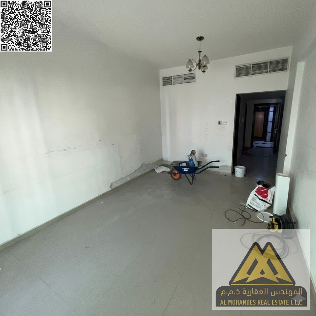 Master Bedroom | Balcony with a Stunning View | Built-in Wardrobes | Central Air Conditioning | Prime Location Close to All Amenities and Near Sharjah