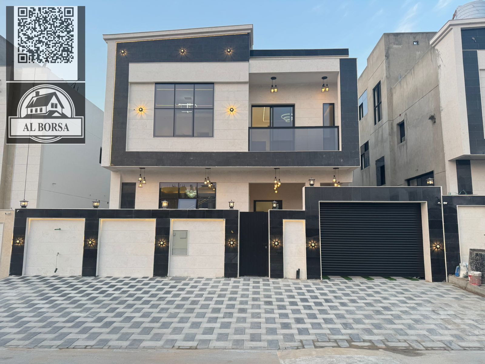 Villa for sale – Al Helio 2, Ajman | 6 master bedrooms, majlis, 2 living rooms, maid's room | Price AED 2,030,000 including registration fees