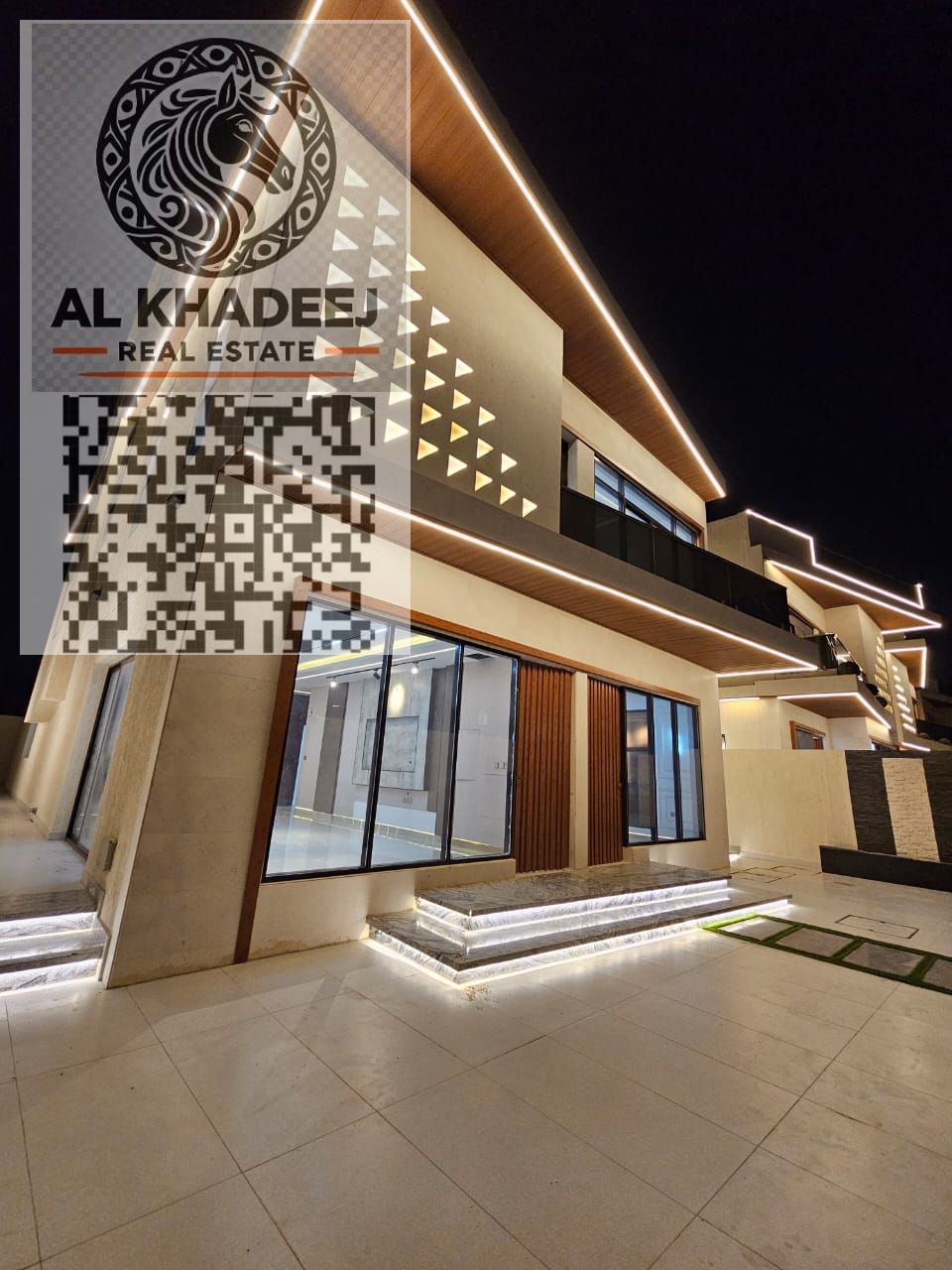 An opportunity to obtain a golden residency for you and your family: a luxurious villa with a large area and a swimming pool in the Al-Haliyo 2 area