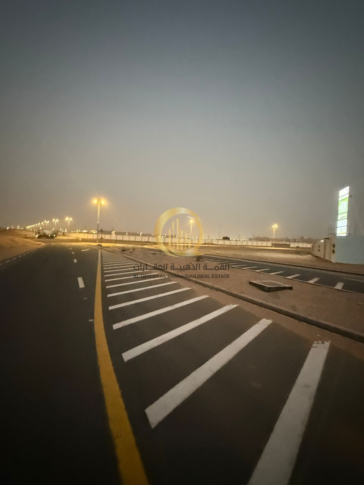 Residential/commercial land in Mazra'a, permit G+2, ownership available to all Arab nationalities.