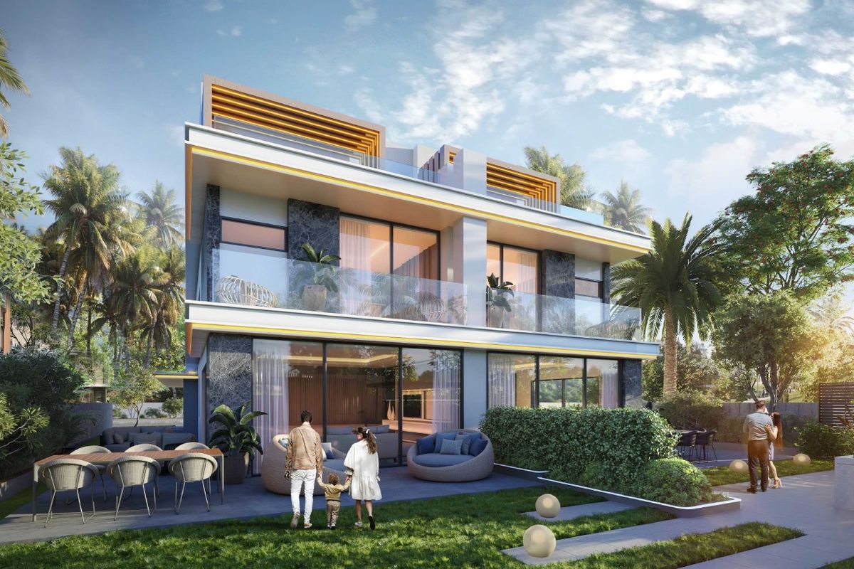 Twin Villas | Single Row | Facing The Park