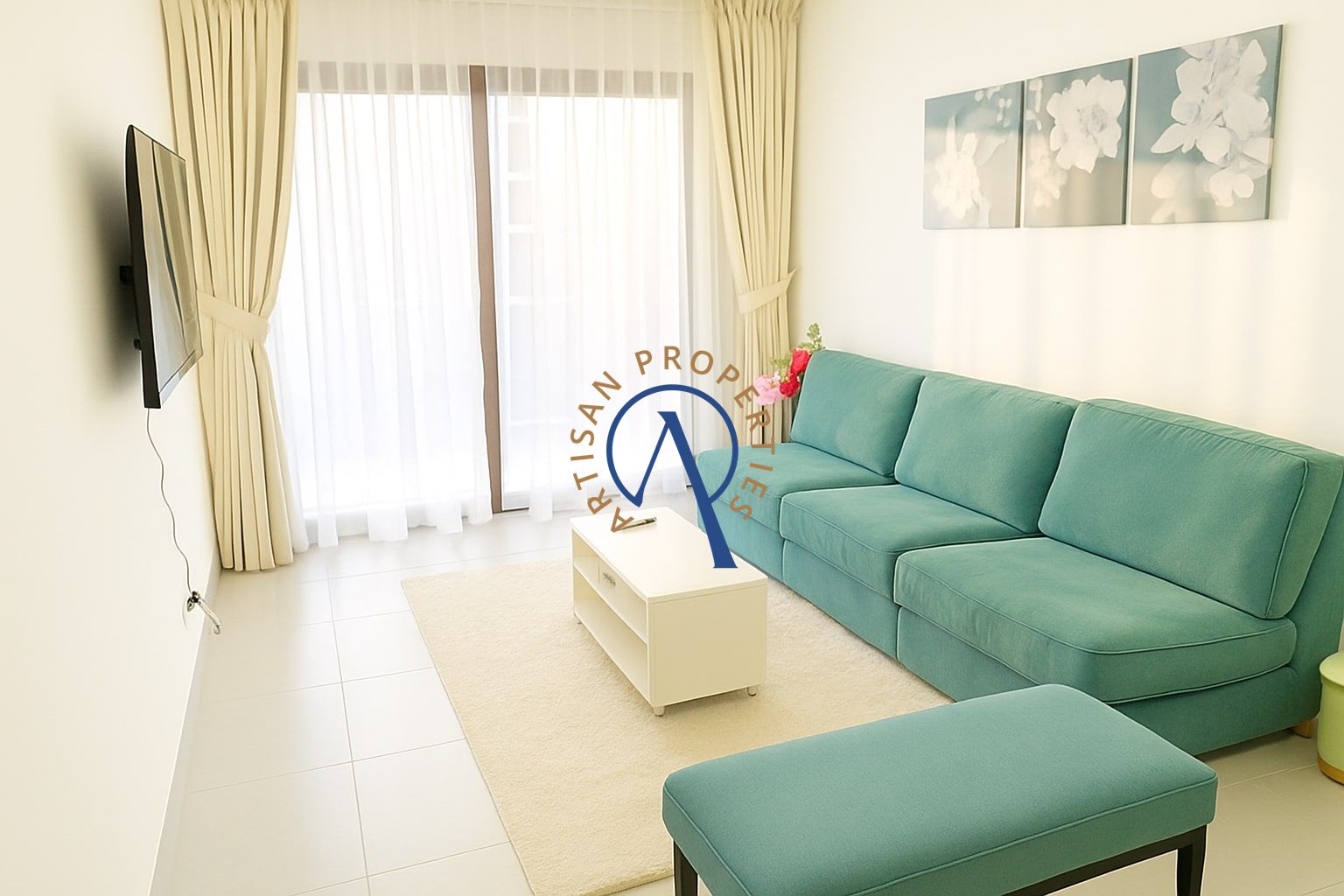 SPACIOUS | FULLY FURNISEHD |LOW FLOOR