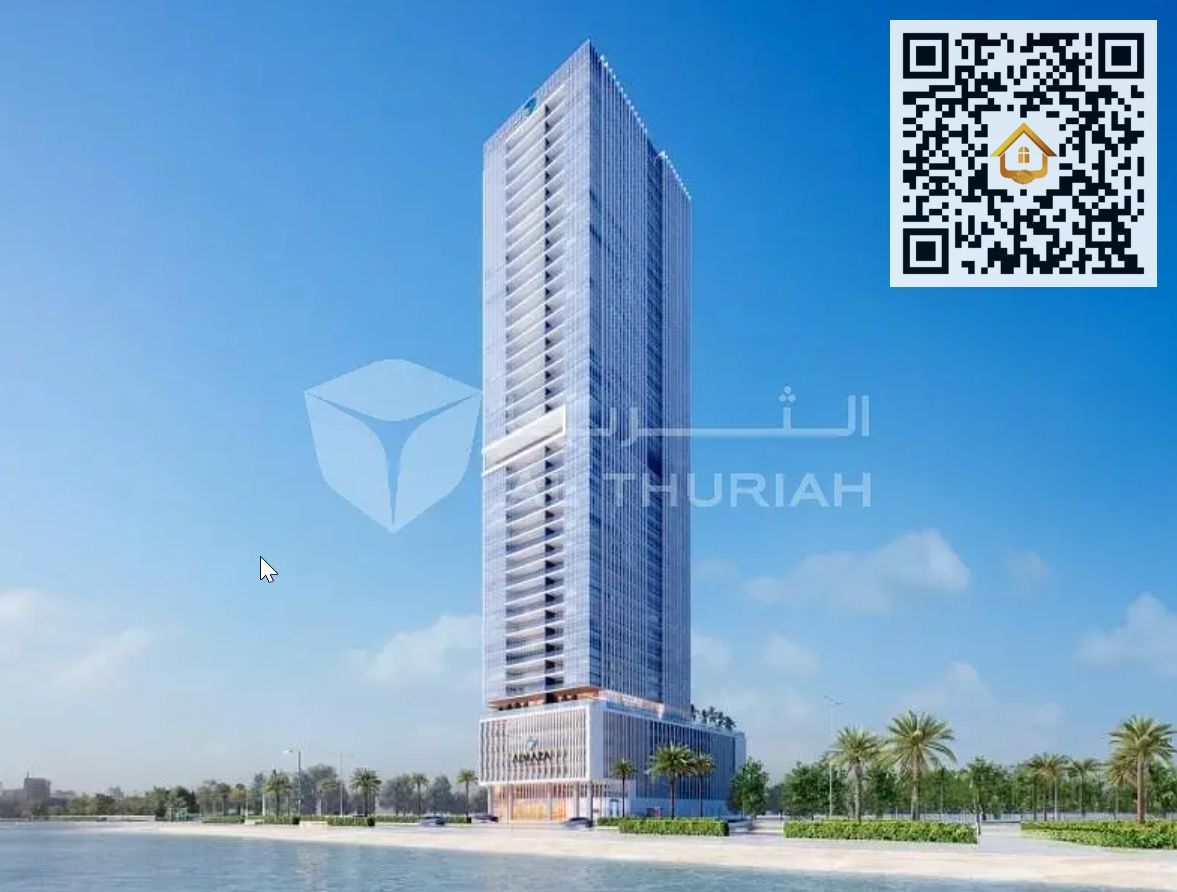 Luxury 3-Bedroom | 3,700 sq ft | Full Lake View | Installments | Almaza Tower | AED 2,800,000