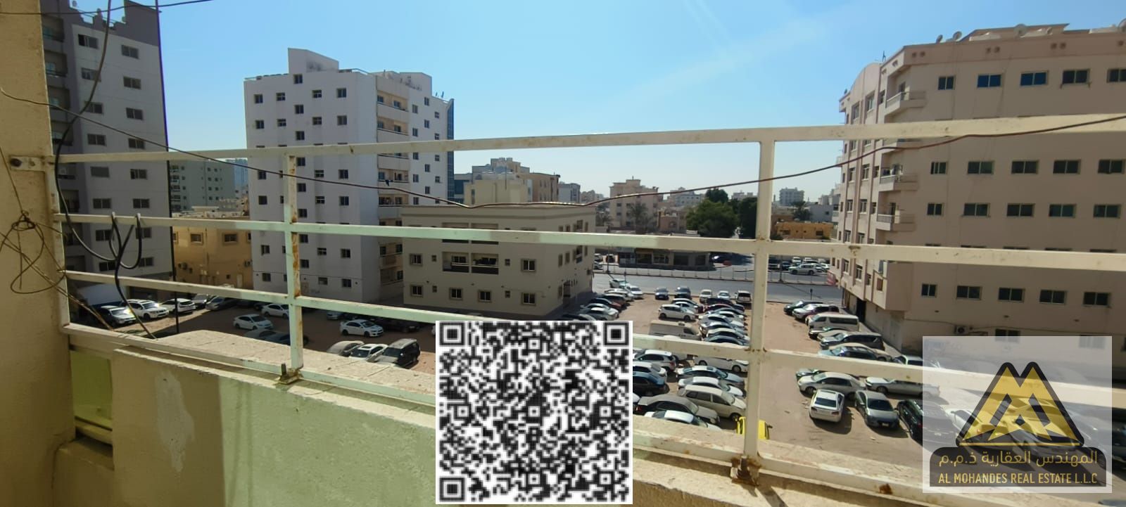 Two-bedroom apartment for annual rent in Ajman – Al Nuaimiya 2, King Faisal Street
