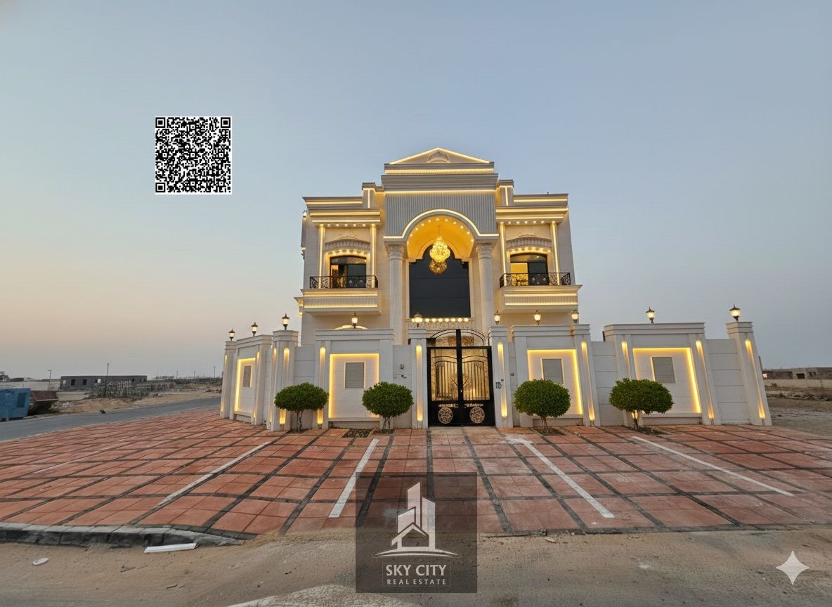 Classic corner villa, all ownership fees included, close to a mosque and all services.