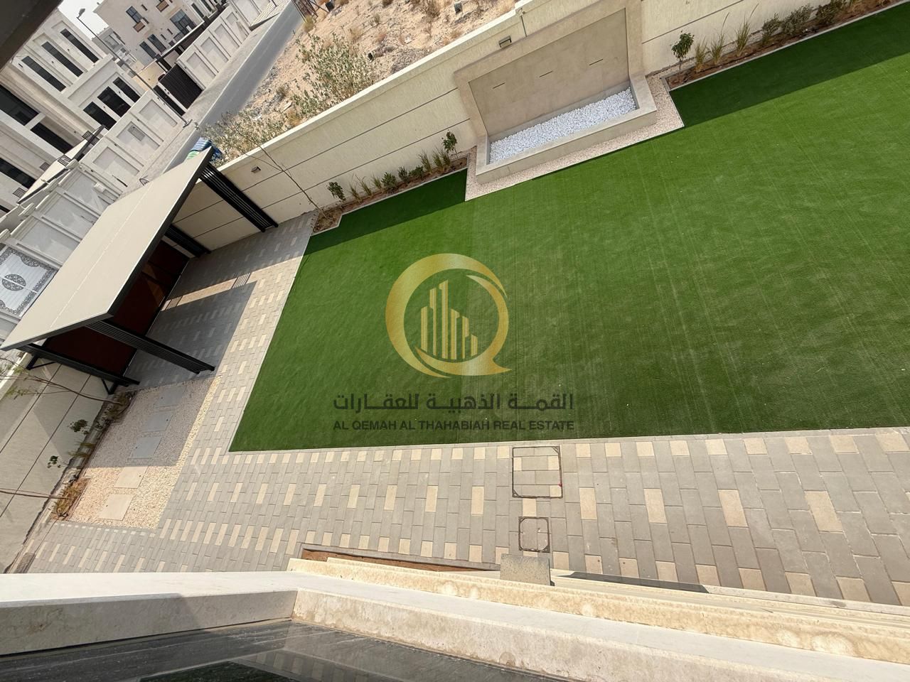 Villa for sale in Al Hoshi, Sharjah, with a distinctive design, freehold ownership for Arabs.
