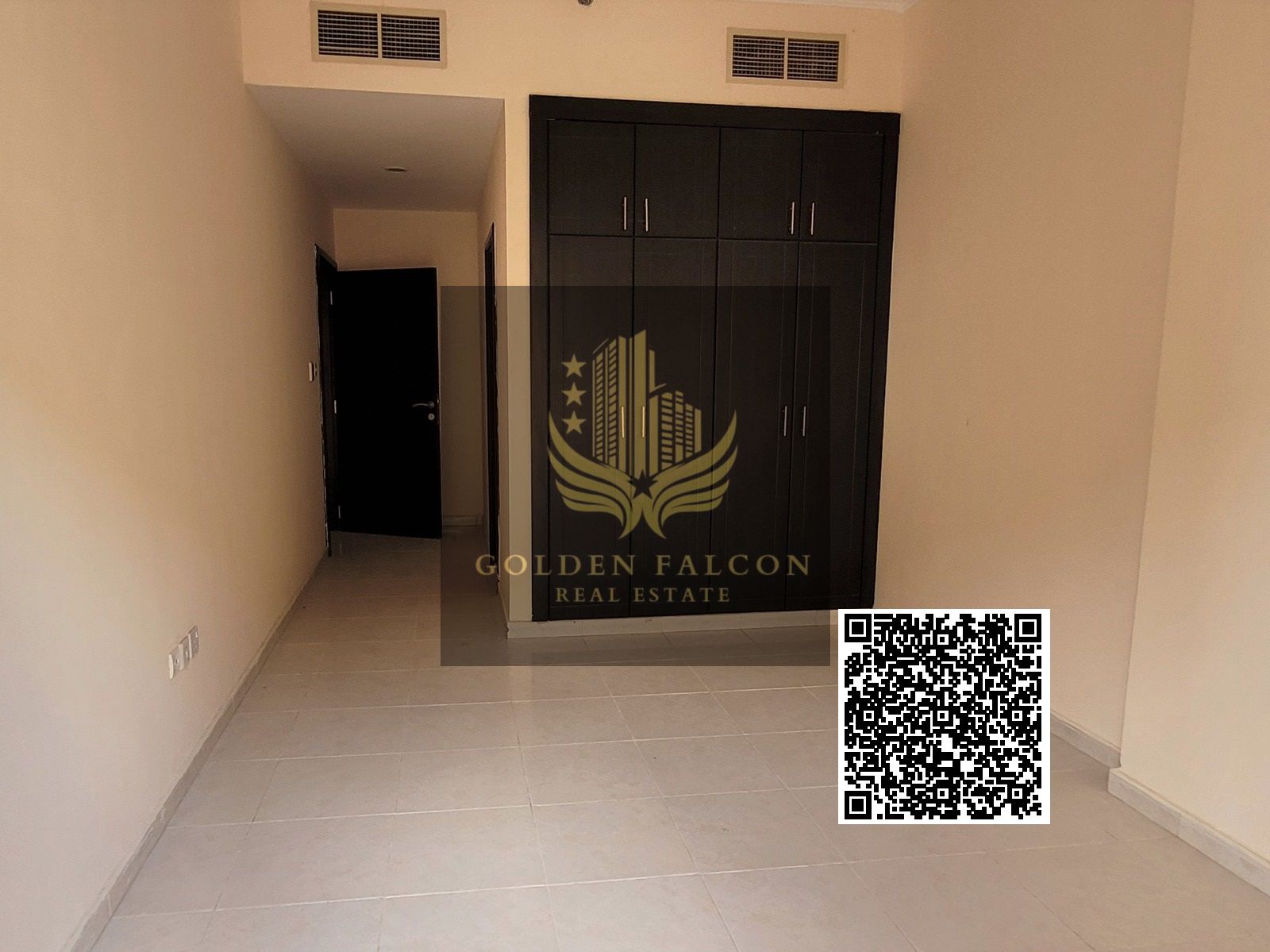 A large two-bedroom apartment in Emirates City, Ajman, with a podium view and a large balcony is perfect for a comfortable family life!