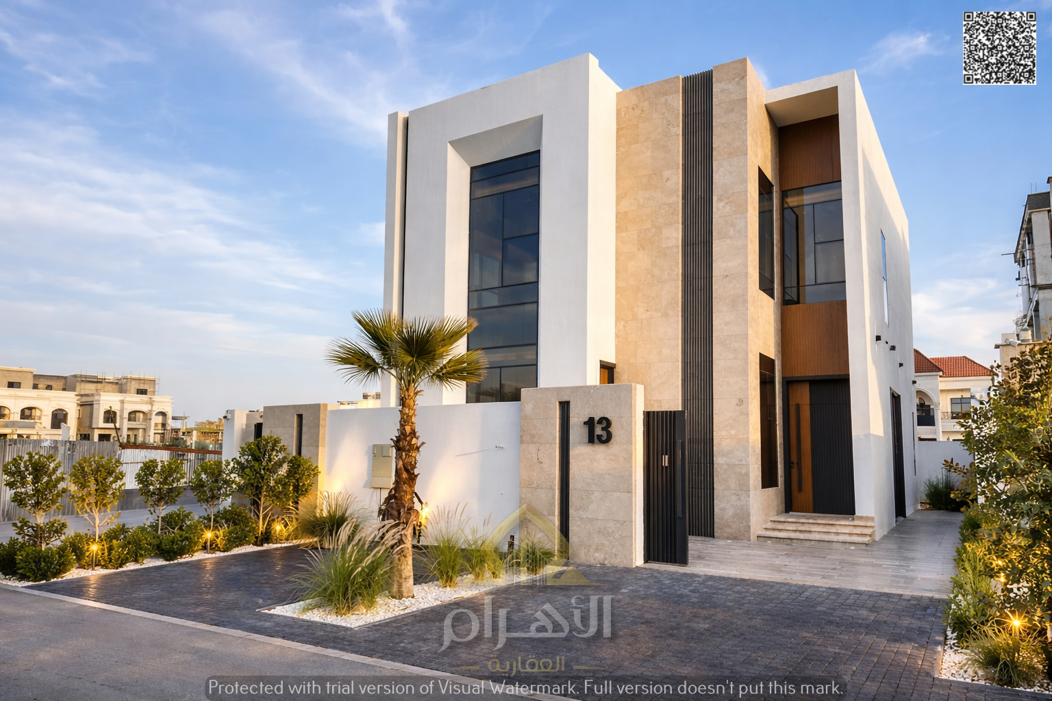 Registration fees included. A ready-to-move-in property on the main street in one of Ajman's most prestigious areas. Freehold ownership.