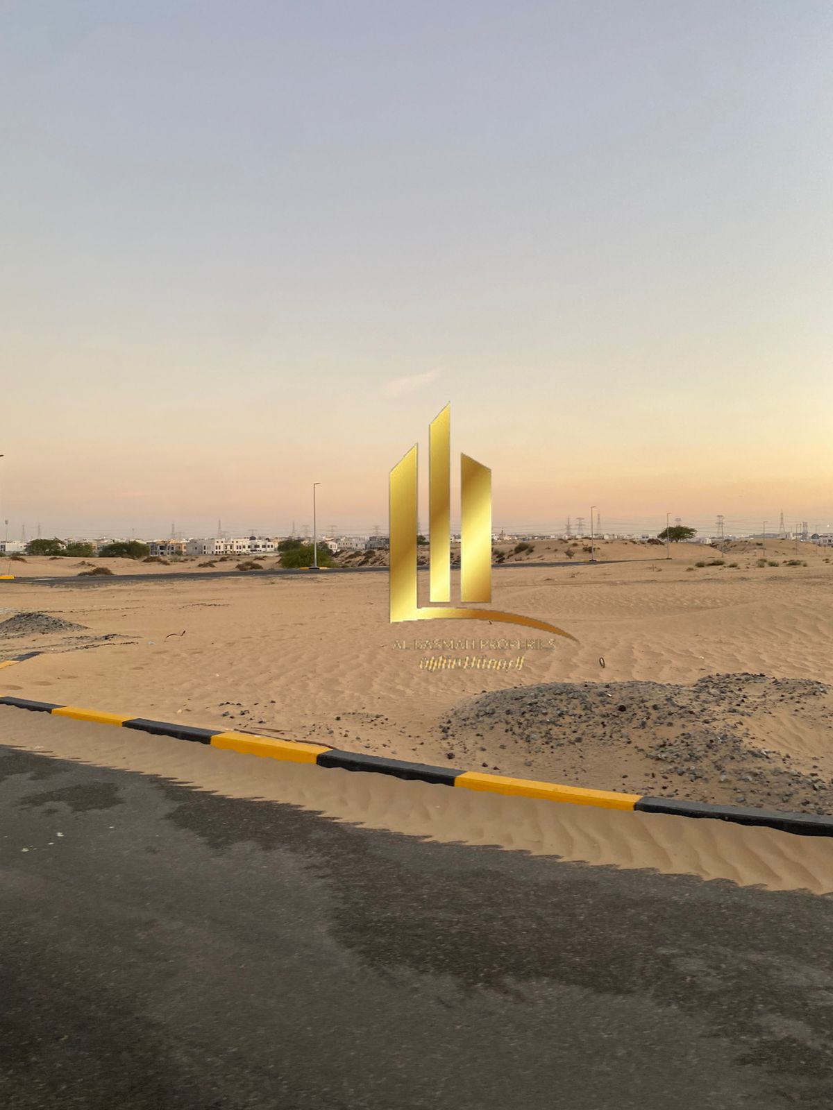 Commercial land for sale in the Al Malaha area of Sharjah