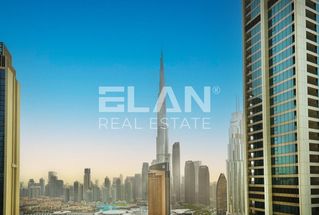 Burj Khalifa View | High Floor | Spacious Layout