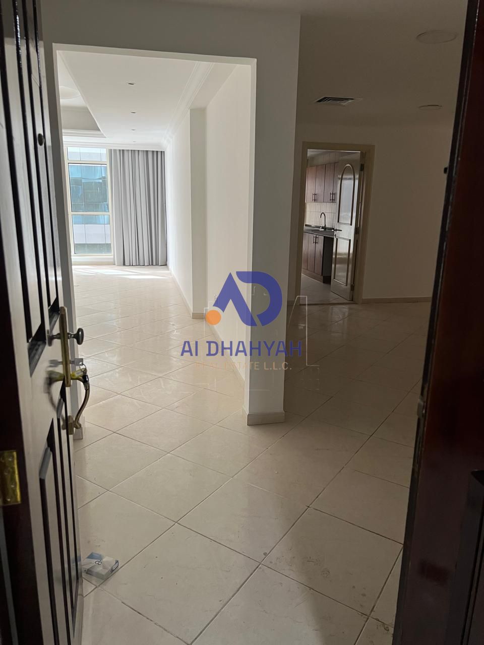 xceptional living opportunity with a charming view of Al Khan Lake Elegant two-bedroom apartment with a side living room and smart layout