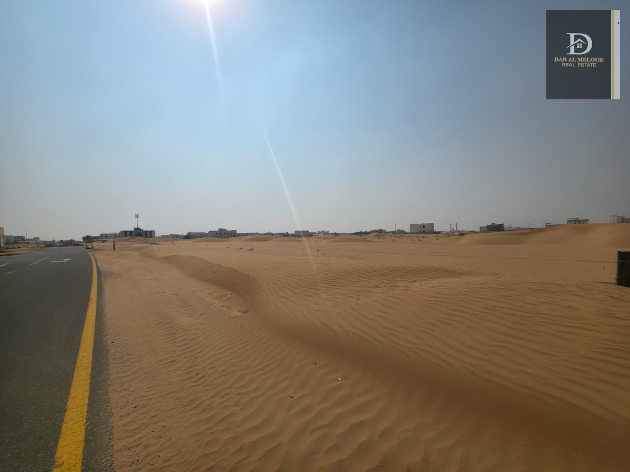 *Land for Sale in Sharjah* Al Zubair Orchards, Al Rahmaniya Suburb Commercial Land Plot Area: 4850 sq ft 18-meter Street *Permit* Ground + 2 Floo