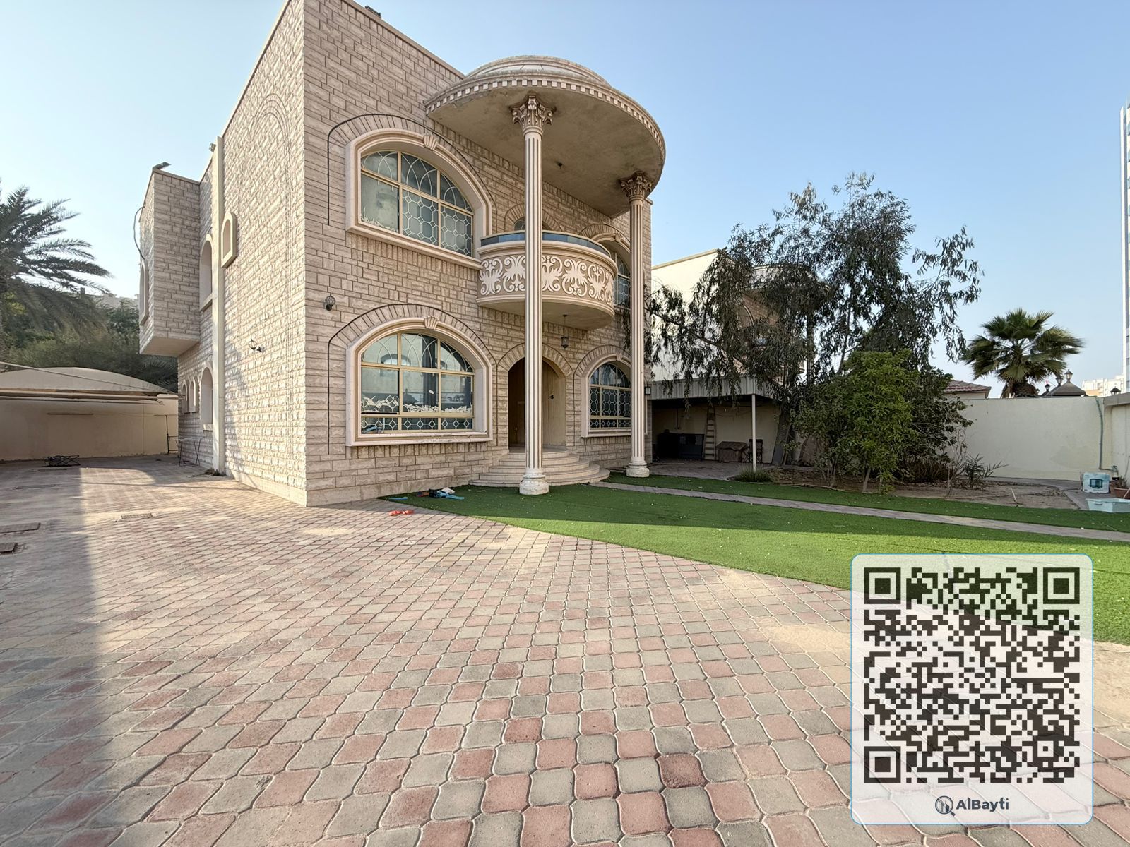 Commercial six master bedroom villa for sale with water electricity included in al rawda 3