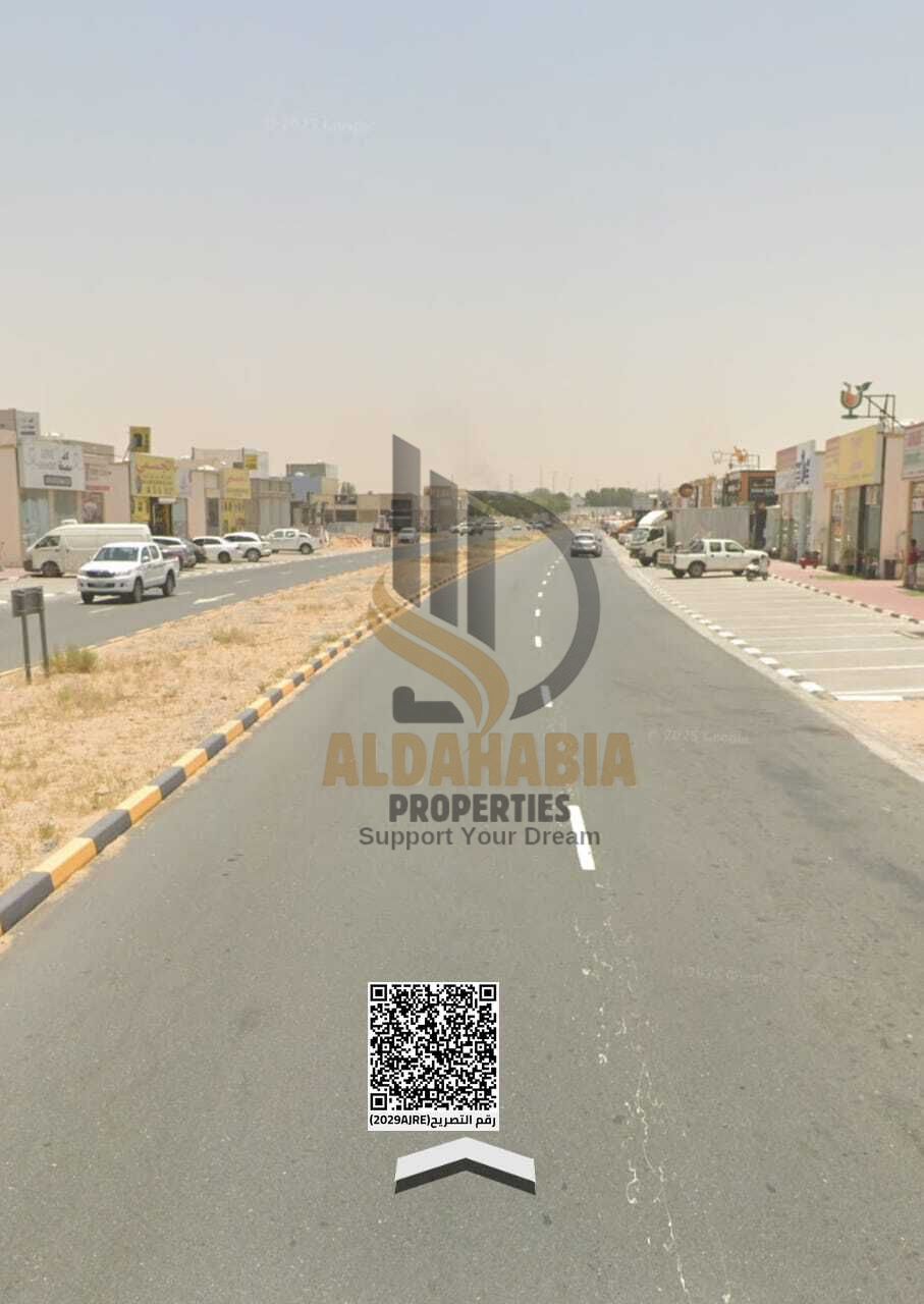 An excellent investment opportunity to own a residential and commercial plot in the heart of Al Zahya 1 – Ajman, strategically located directly on th