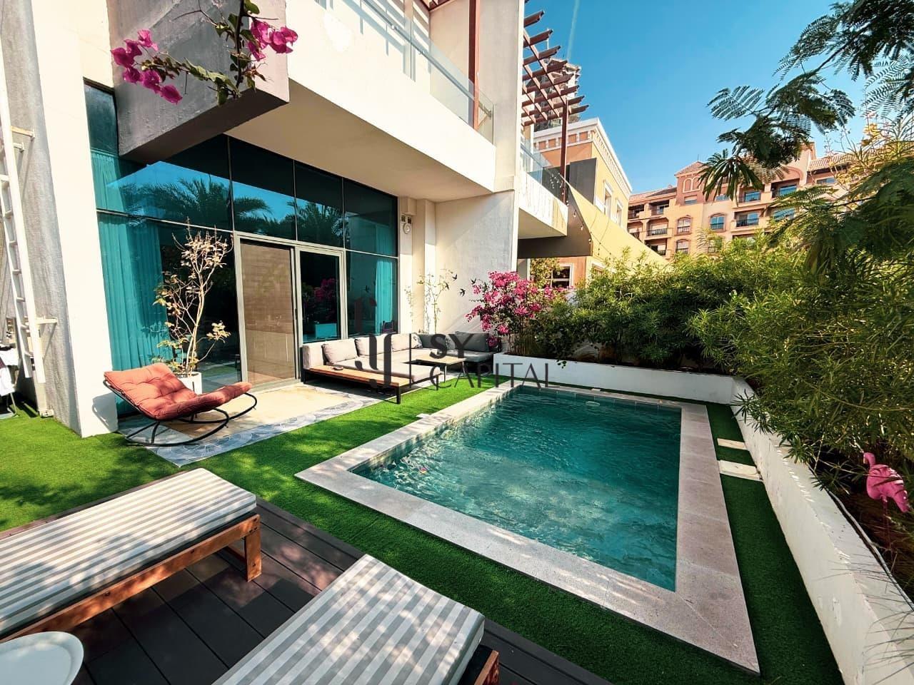 Exclusive 4-Bed Villa w/ Private Pool and Balcony