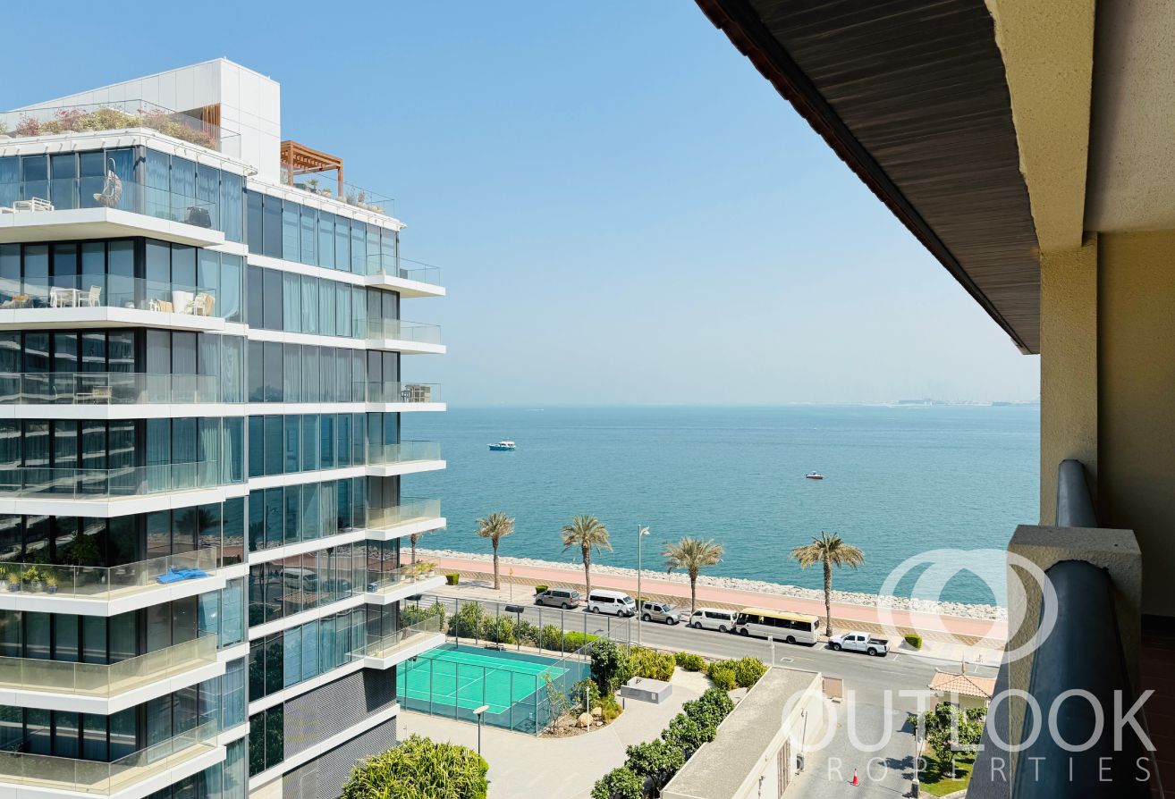 Sea and Burj View | Vacant I Resort Style