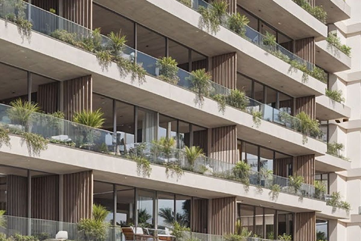 Elegant Offplan Apartment | Community View |