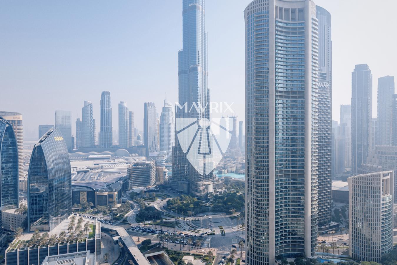 Connected to DM | Burj and Fountain View | Vacant