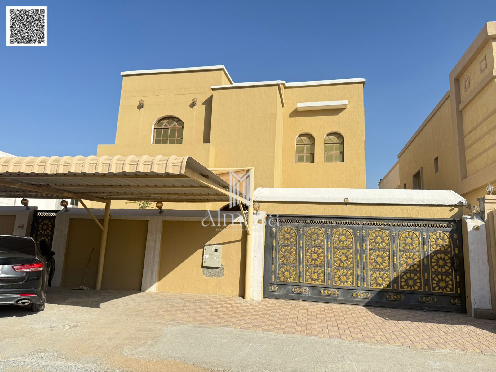 Villa for Rent in Al Yasmeen – Ajman | 3-Bedroom Semi-Furnished with Spacious Layout