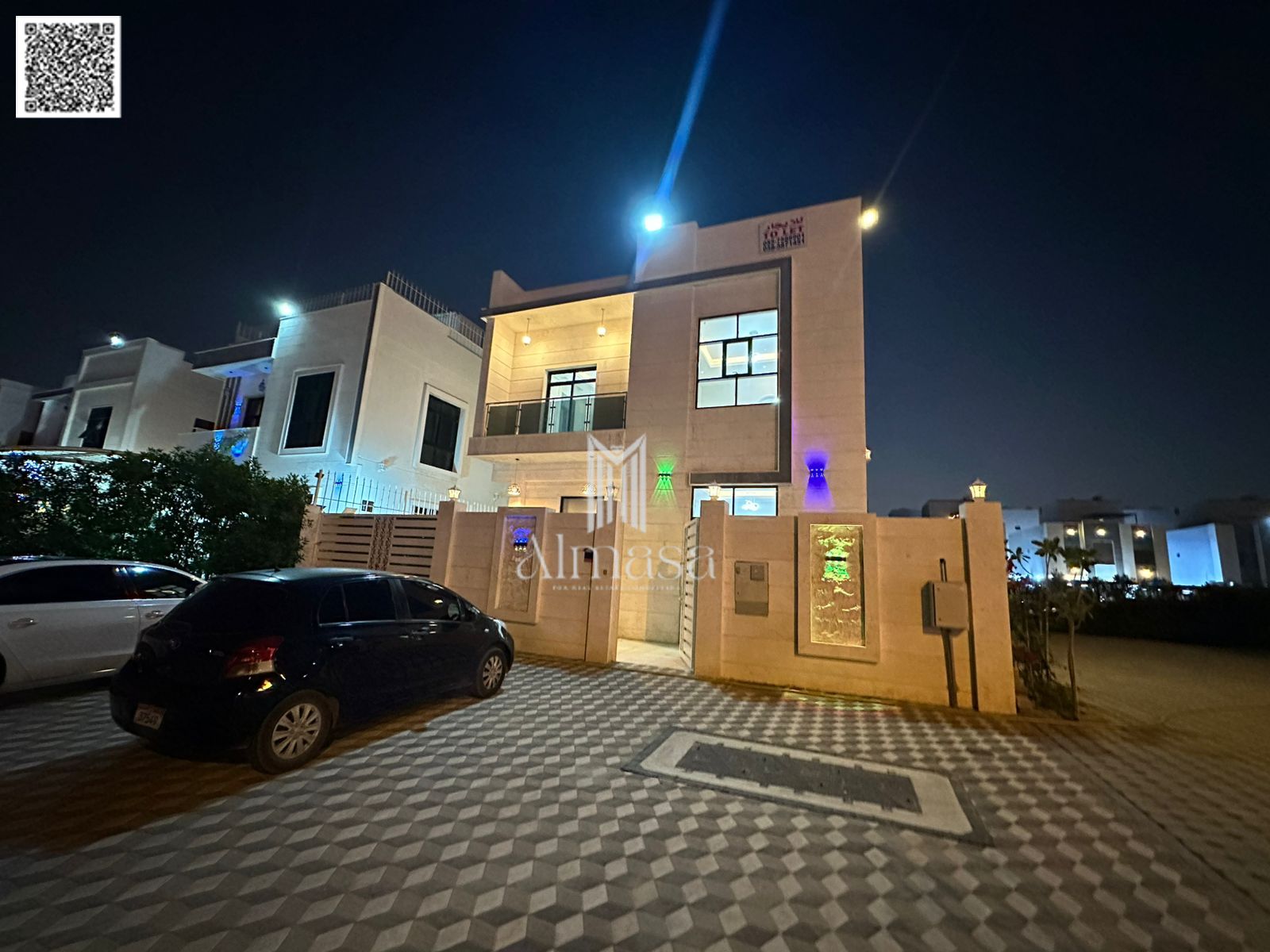 New Villa for Rent in Al Yasmeen – Ajman | 5 Master Bedrooms + Rooftop | High-End Finishing