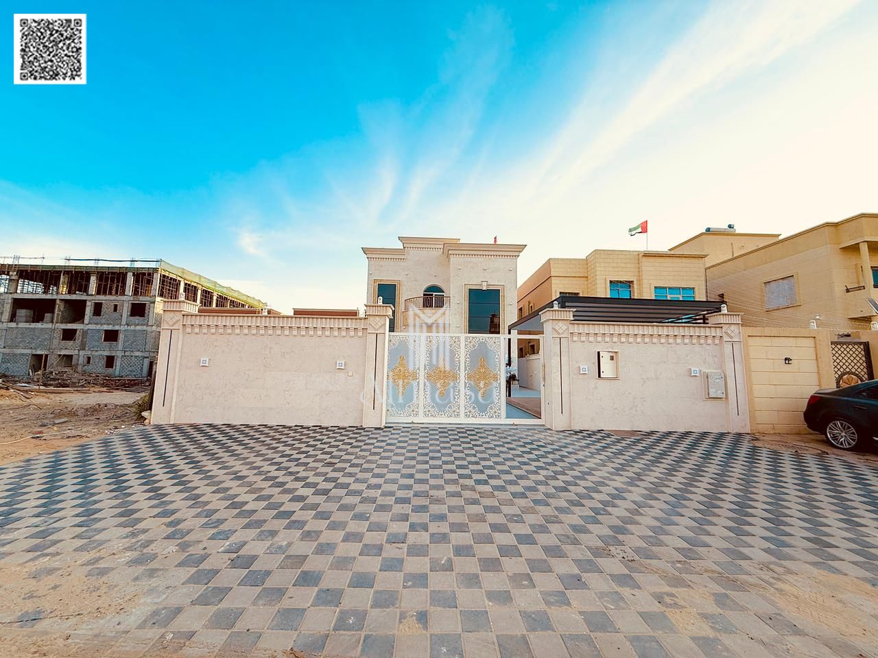 For sale is a spacious villa located in Al Mowaihat 1, set within a quiet and well-established residential area