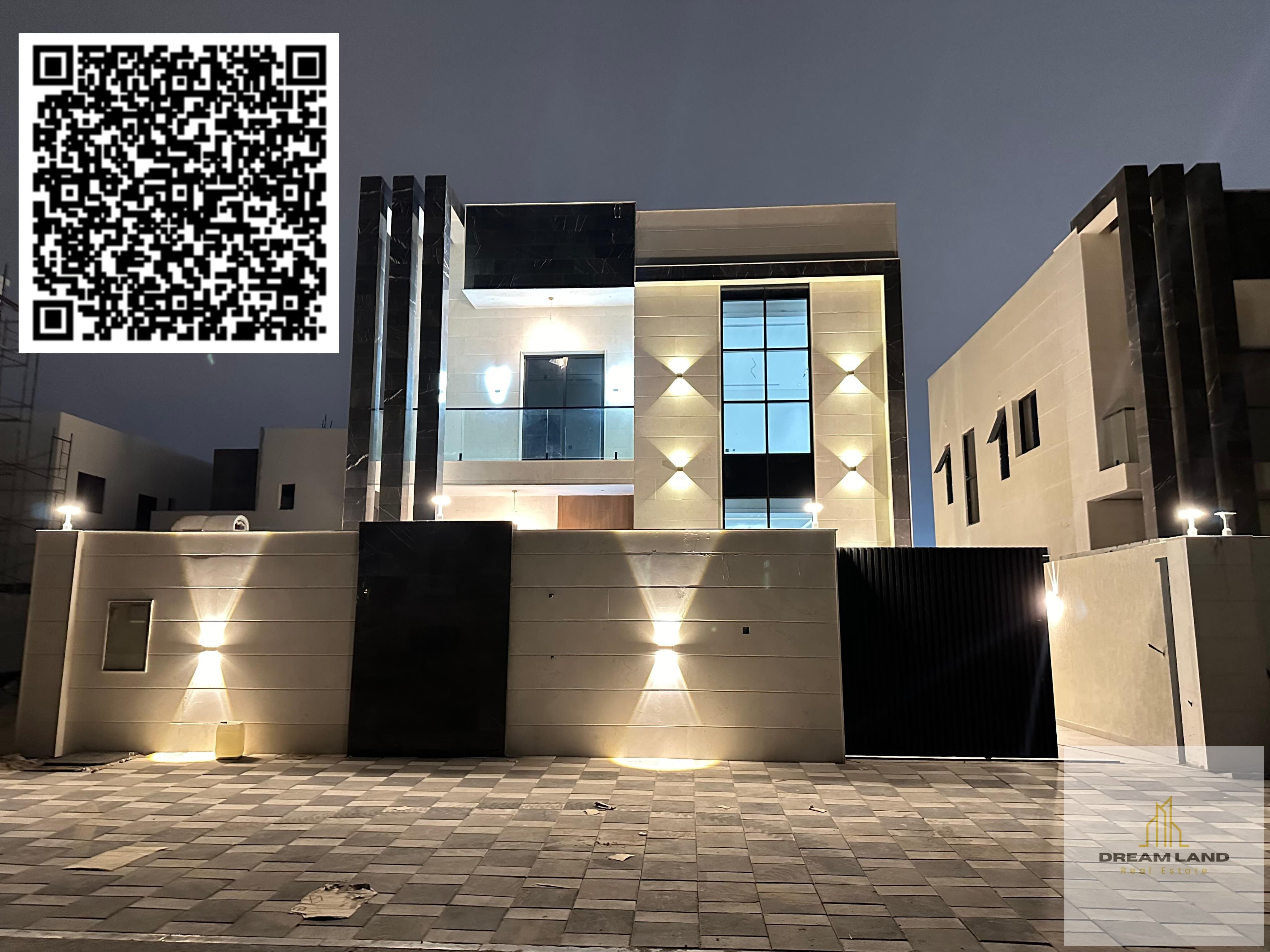 For sale, a villa, including registration and ownership fees, on Sheikh Mohammed bin Zayed Road, freehold, for all nationalities
