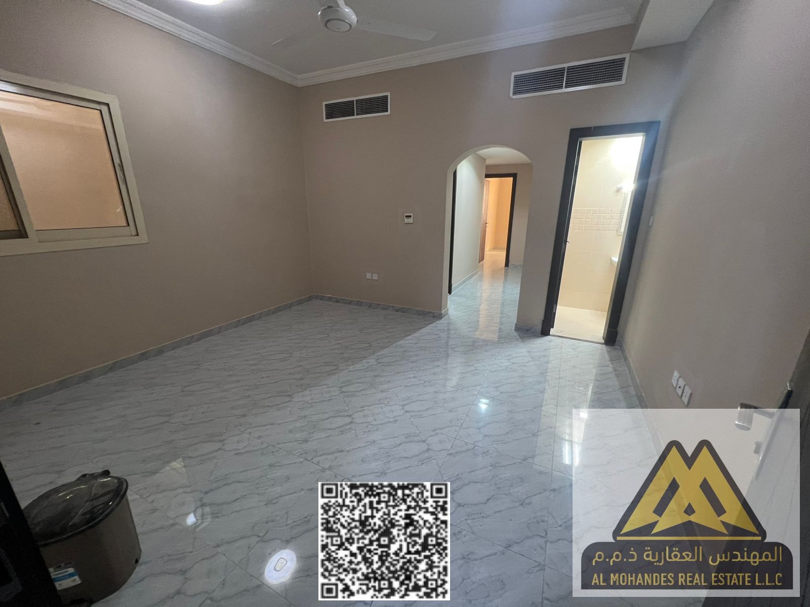 Two-bedroom master apartment for annual rent in Al Rawda 3