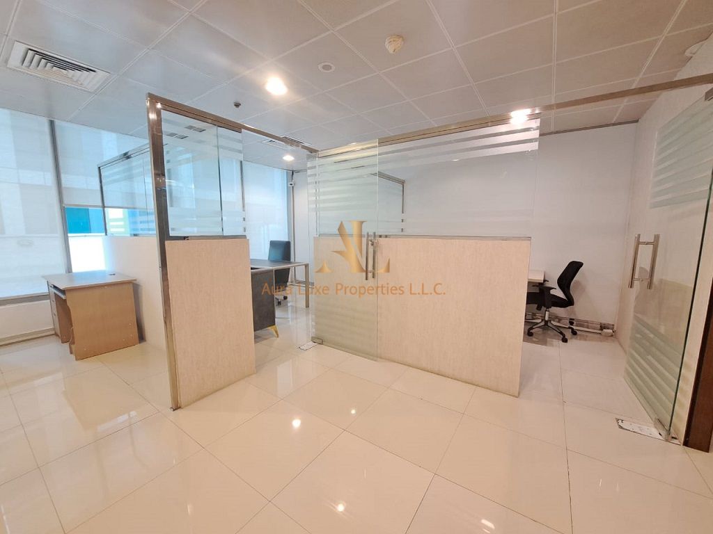 All Bills Free: Sheikh Zayed Road| Near Metro Station Fitted Office