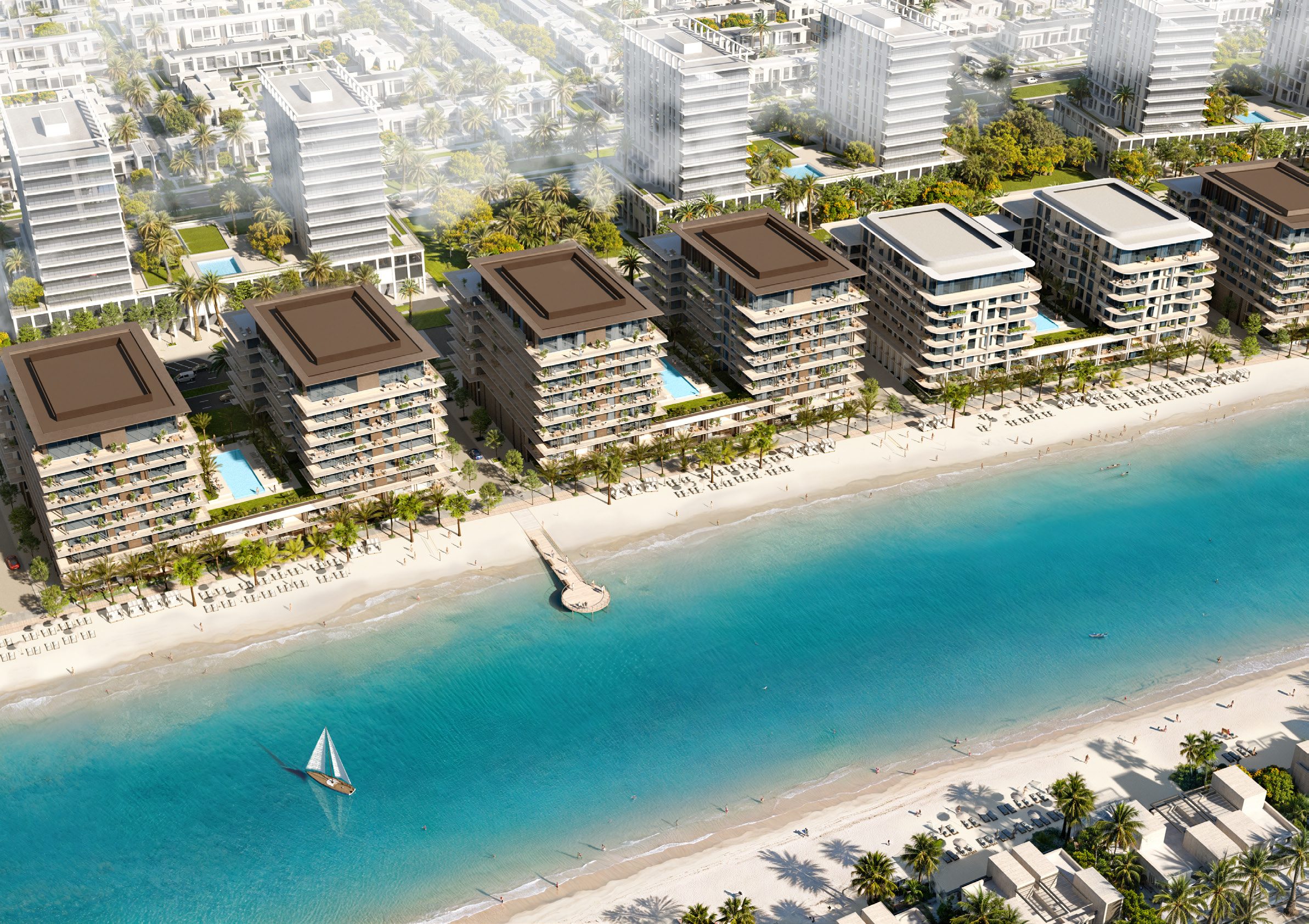 Prime 2BR | Natural Island | Waterfront Location | Direct Beach Access