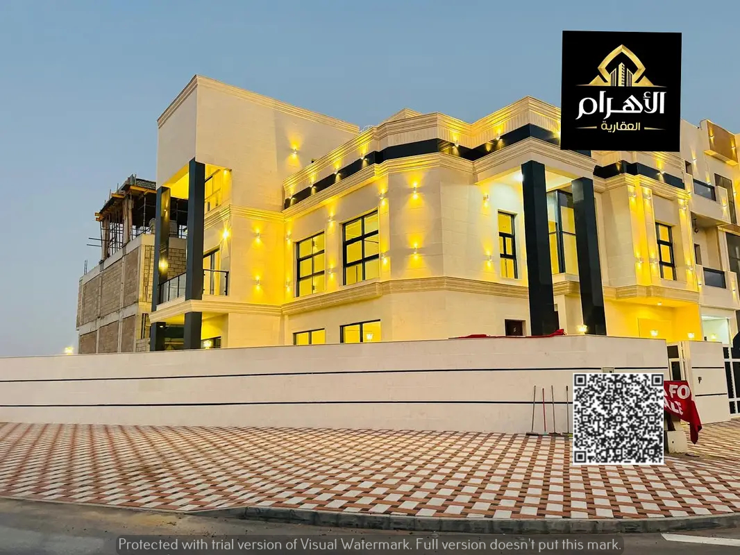 Own your dream villa: 5220 sq ft built-up area + 3850 sq ft land | 5 master bedrooms with living room and majlis | Prime location in Al-Haliyo 2 | Inc