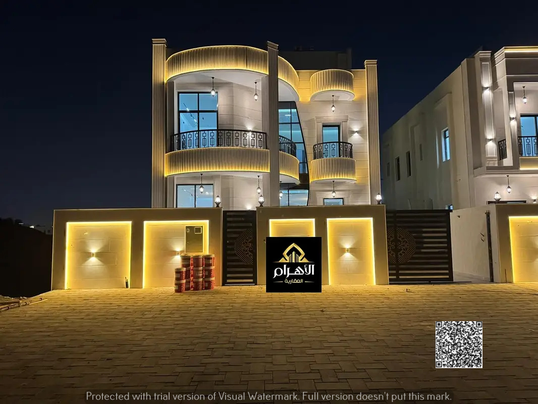 A golden opportunity to own a luxurious villa with a modern design and VIP finishing at an attractive price, including registration and ownership fees