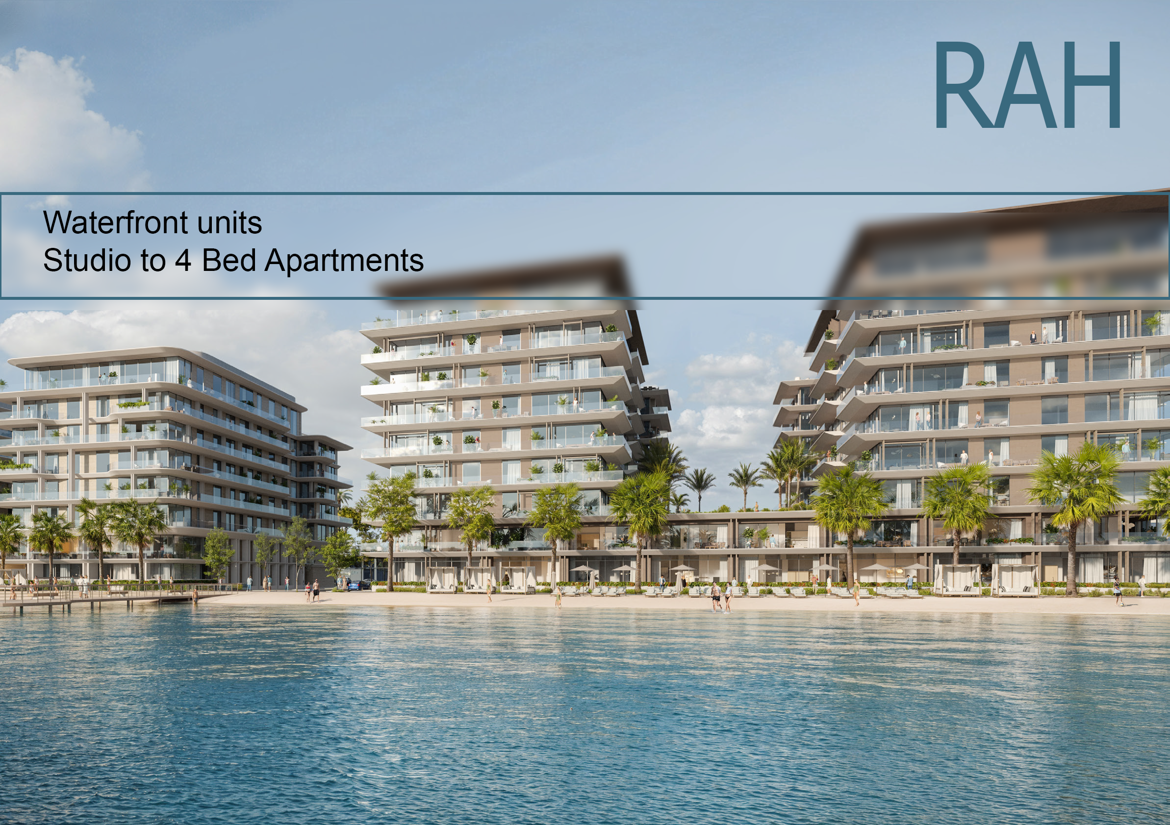 Spacious 2BR | Natural Island | Water Front Canal View | Direct Beach Access