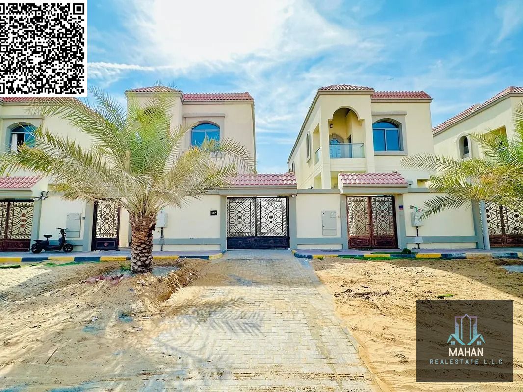 Own a villa with a personal finish in one of the most prestigious areas of Ajman