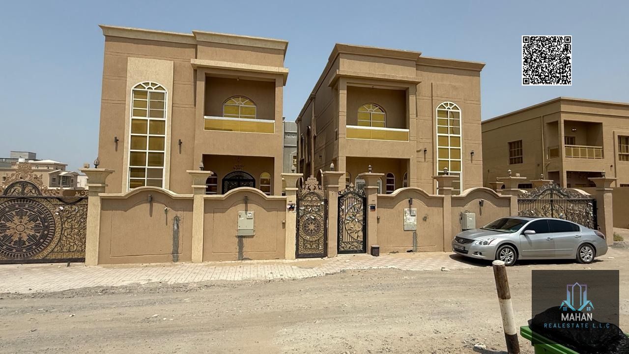 Luxury Villa for Sale in Al Rawda 1 – Ajman | Exceptional Location Facing Park, Mosque & Al Madina Hypermarket