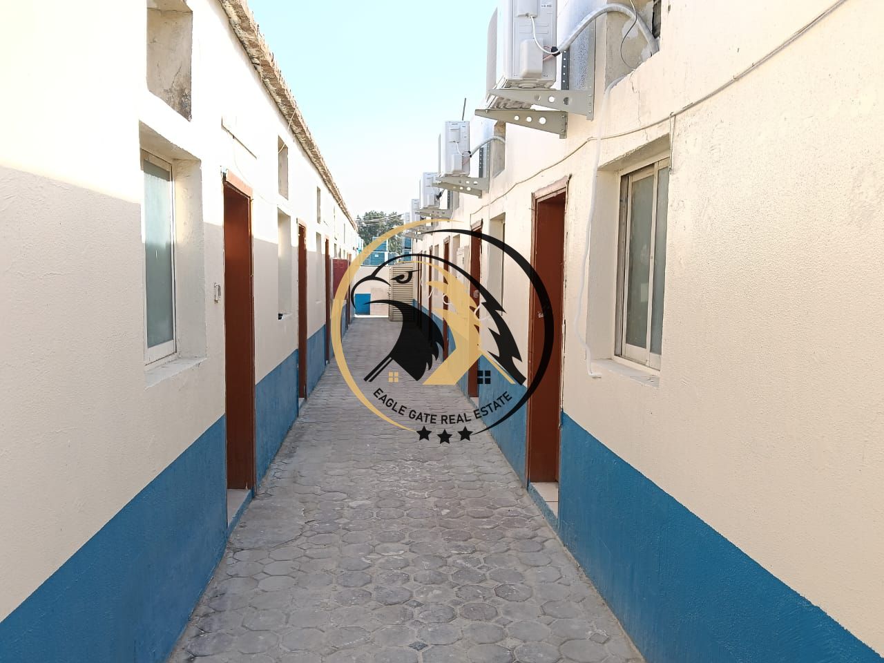 Ready-to-Move 11-Room Labour Camp with 8-Person Capacity – Al Sajja