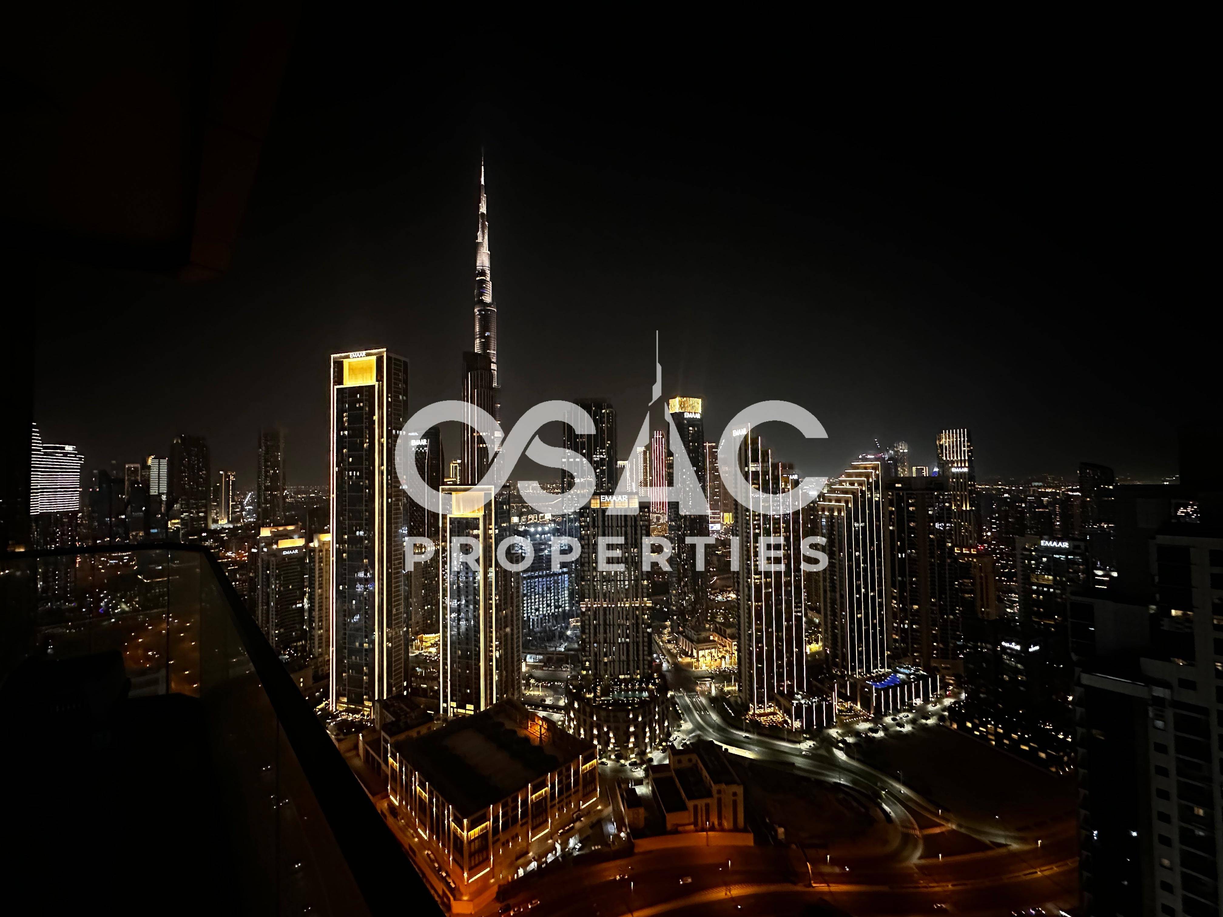High Floor | Burj Khalifa View | Fully Furnished