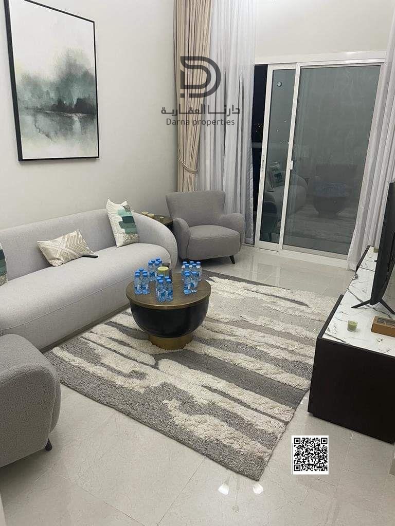 Two-bedroom apartment with a living room ready for occupancy