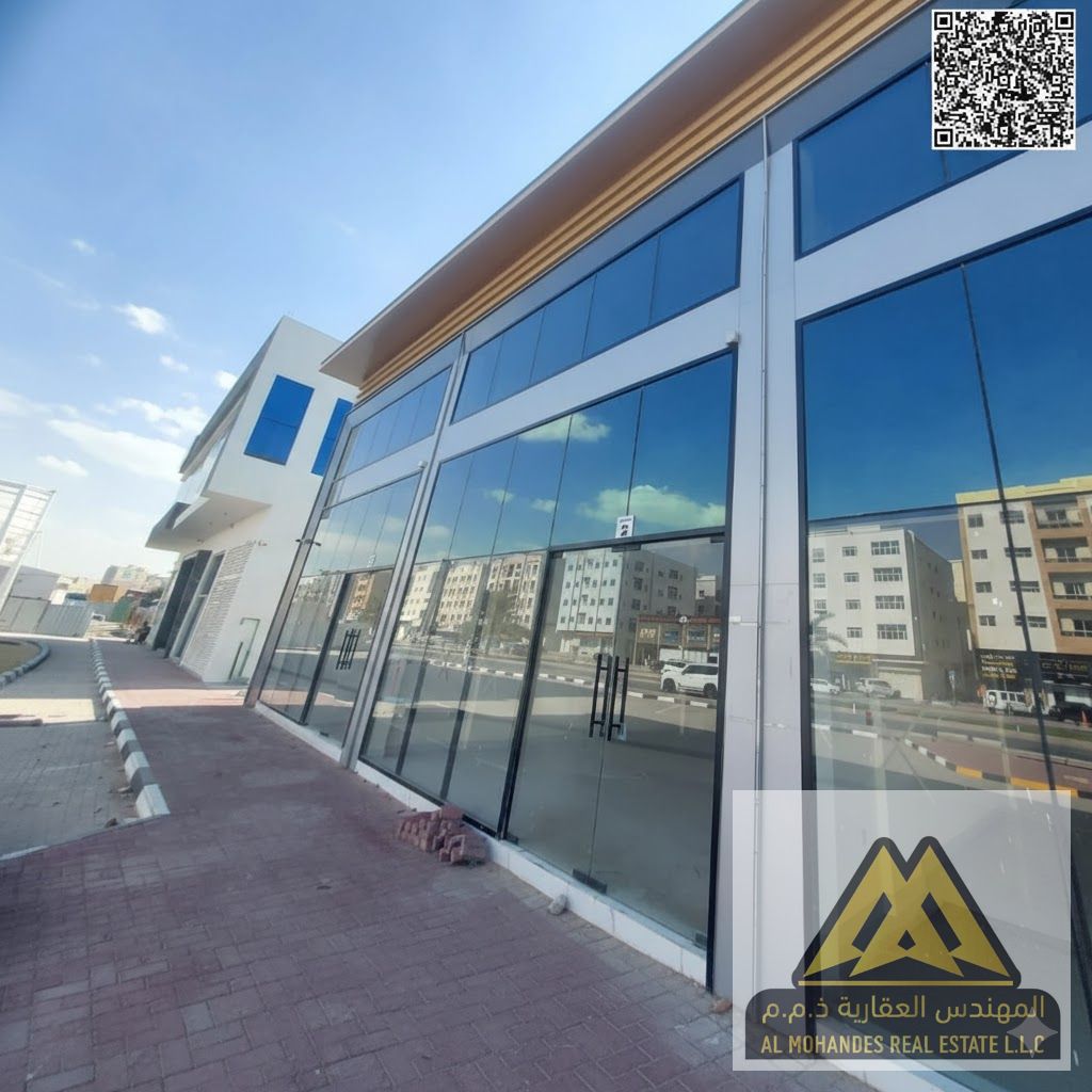 Very spacious | With internal mezzanine | Electricity and water connected | Civil Defense approved | Security deposit: Undated cheque