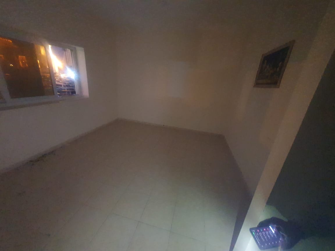 House for rent in Al Sharqah, specifically in Al Majarah area. One bedroom and a living room with an excellent yard.