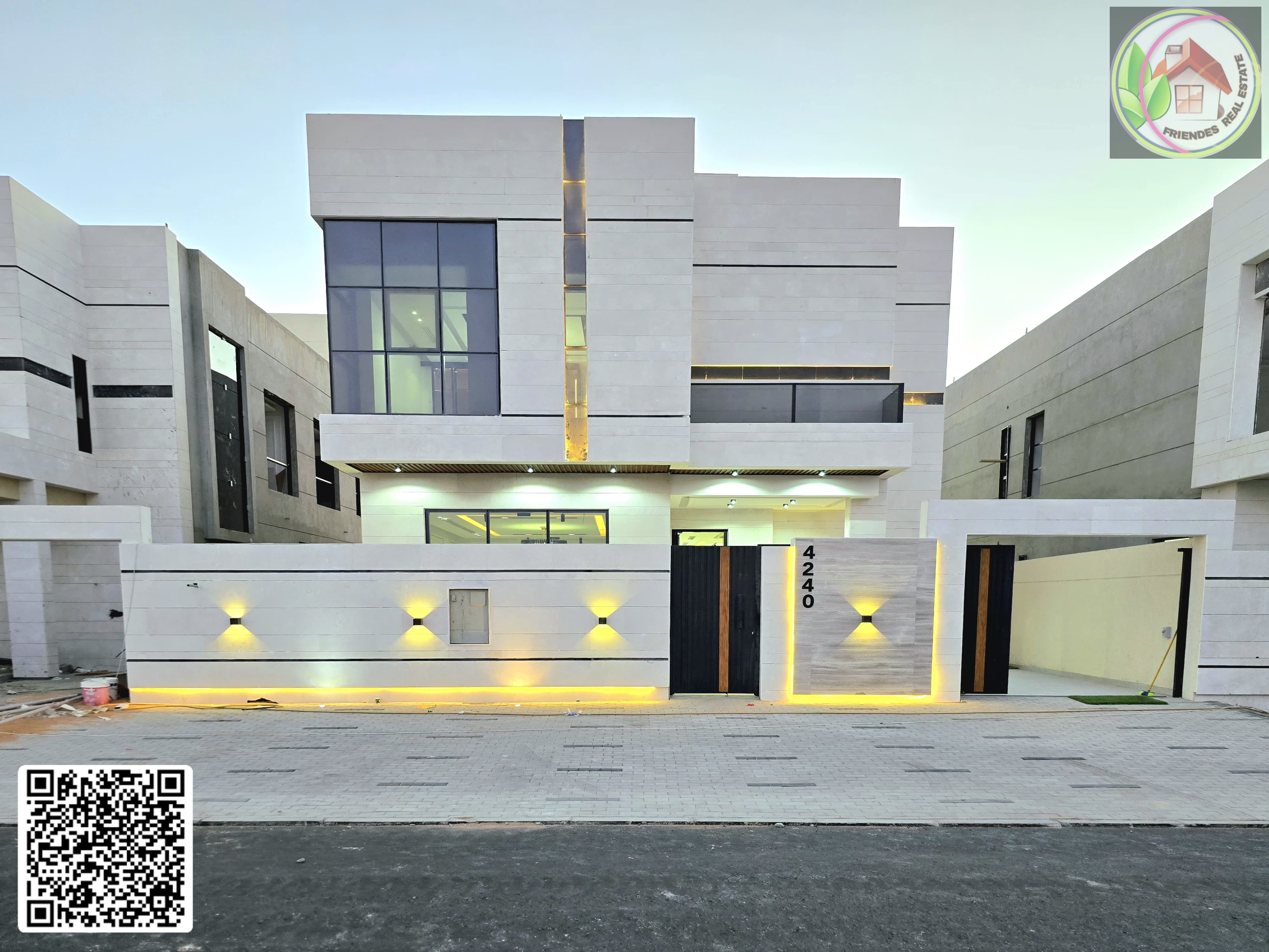 Villa for sale, registration fees included, with indoor swimming pool. Freehold ownership available to all nationalities.